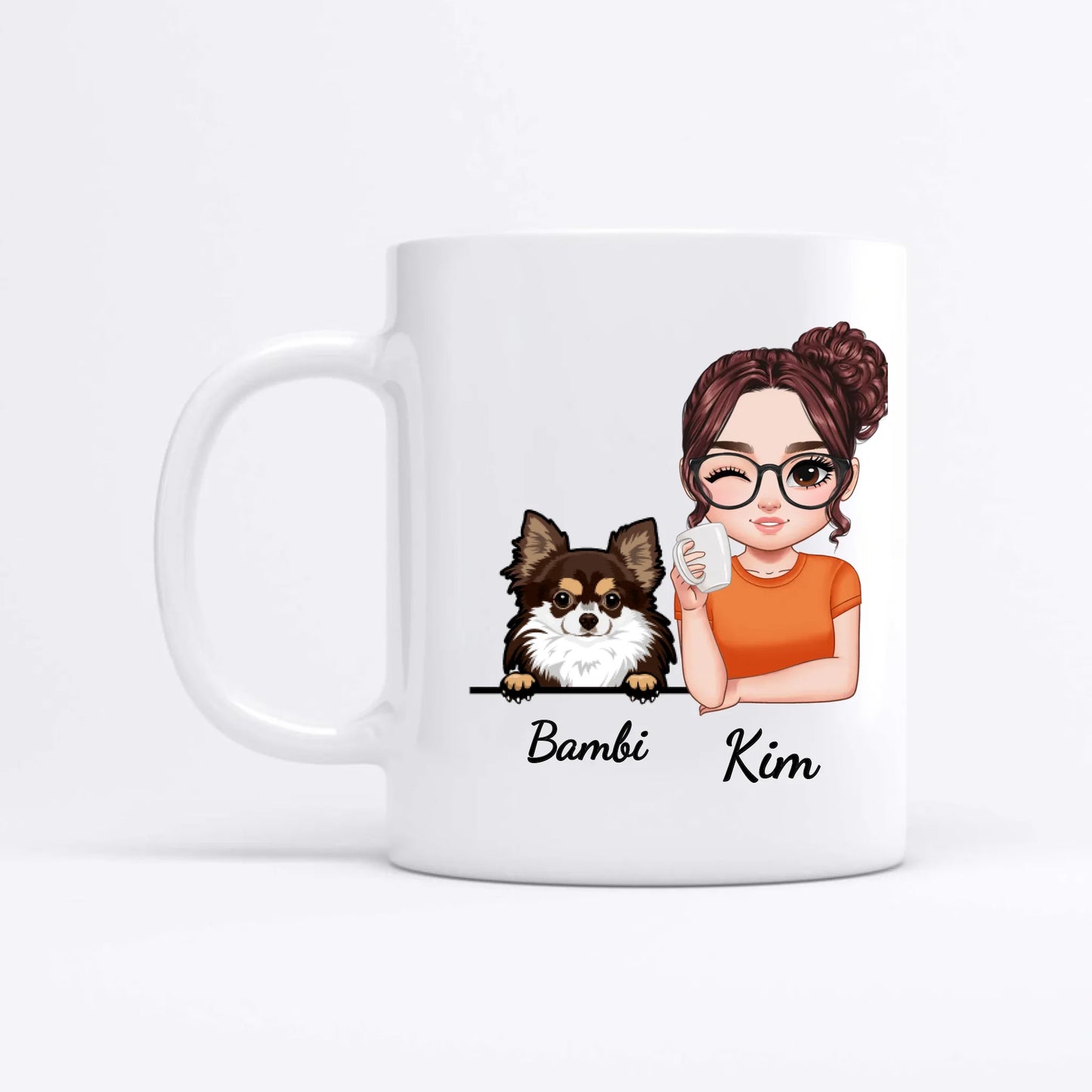 Best Pet Mom (Optique 3D) - Mug personnalisé