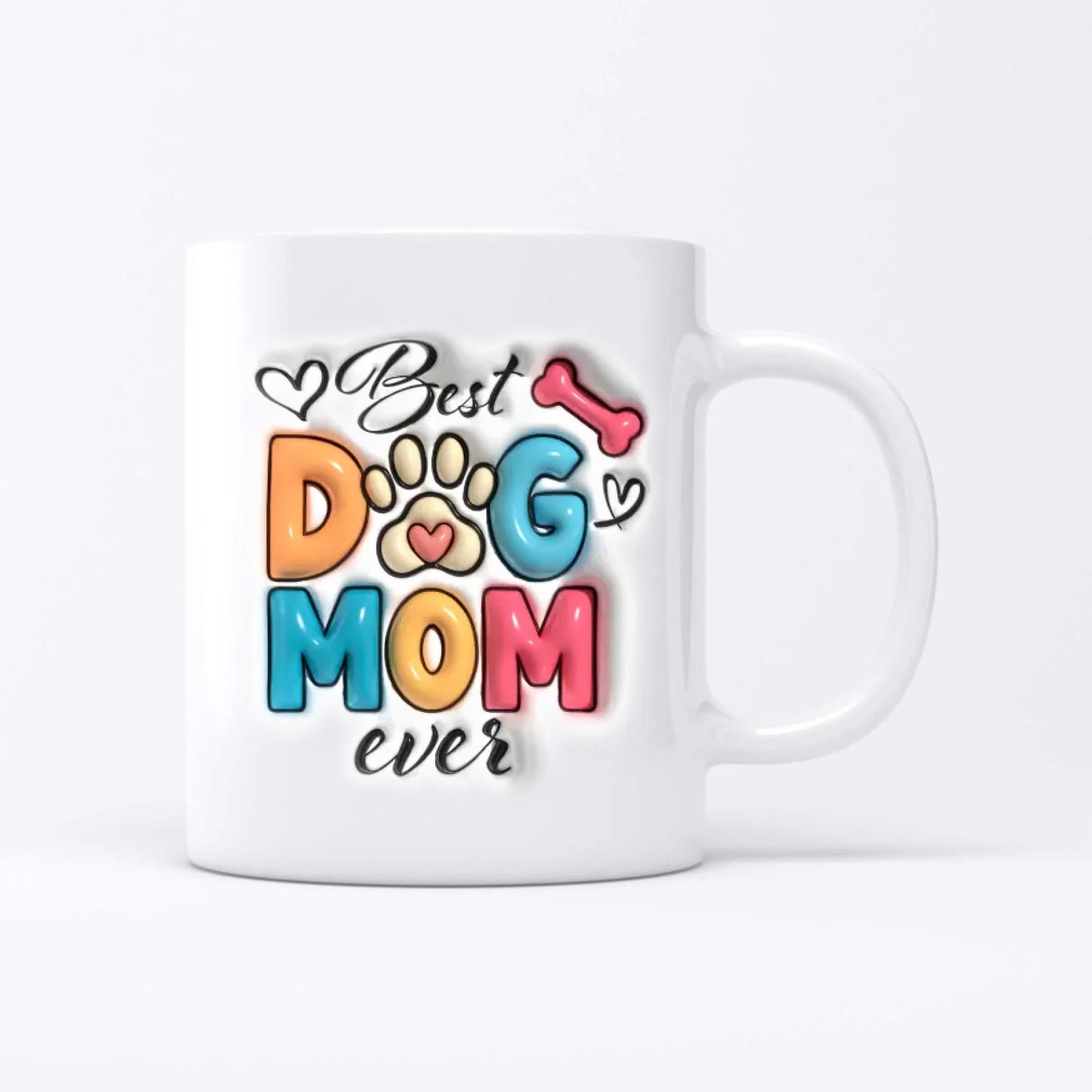 Best Pet Mom (Optique 3D) - Mug personnalisé