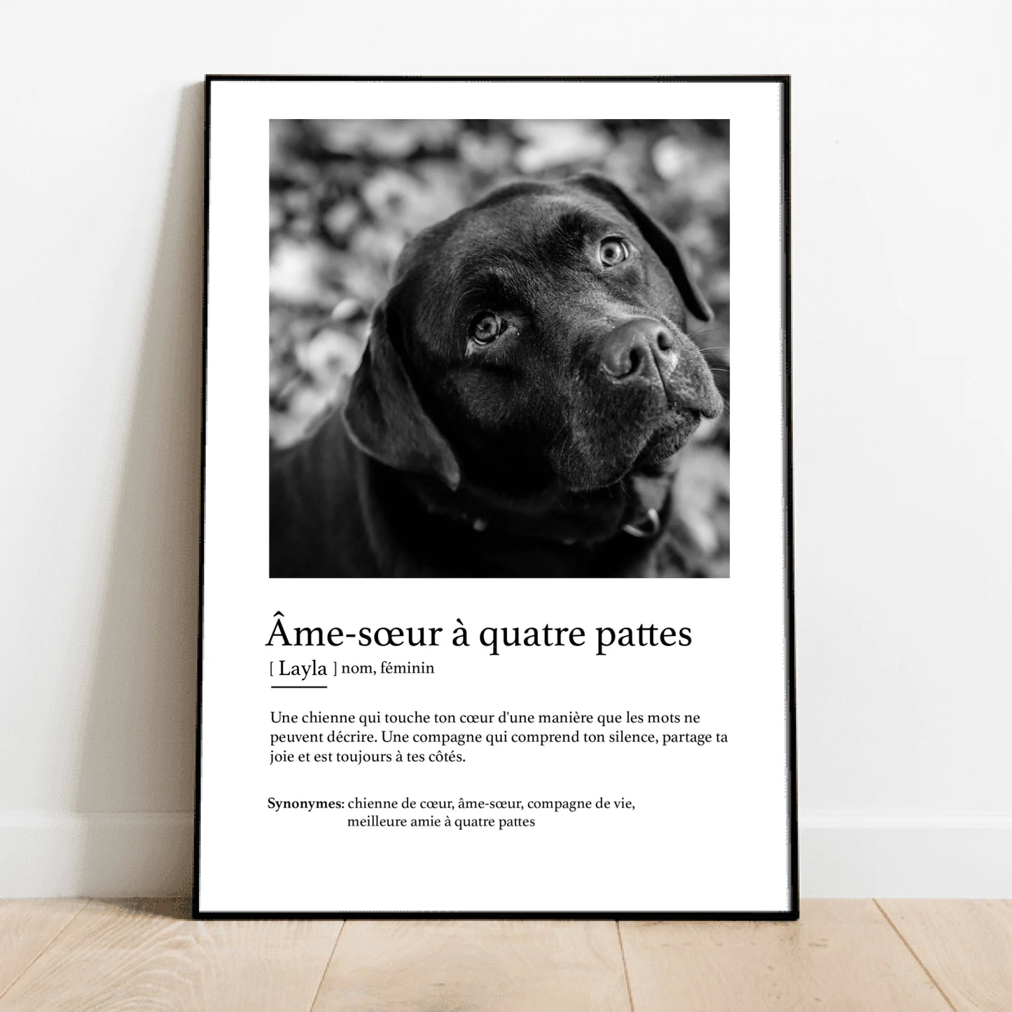 Âme-sœur à quatre pattes - Poster personnalisé