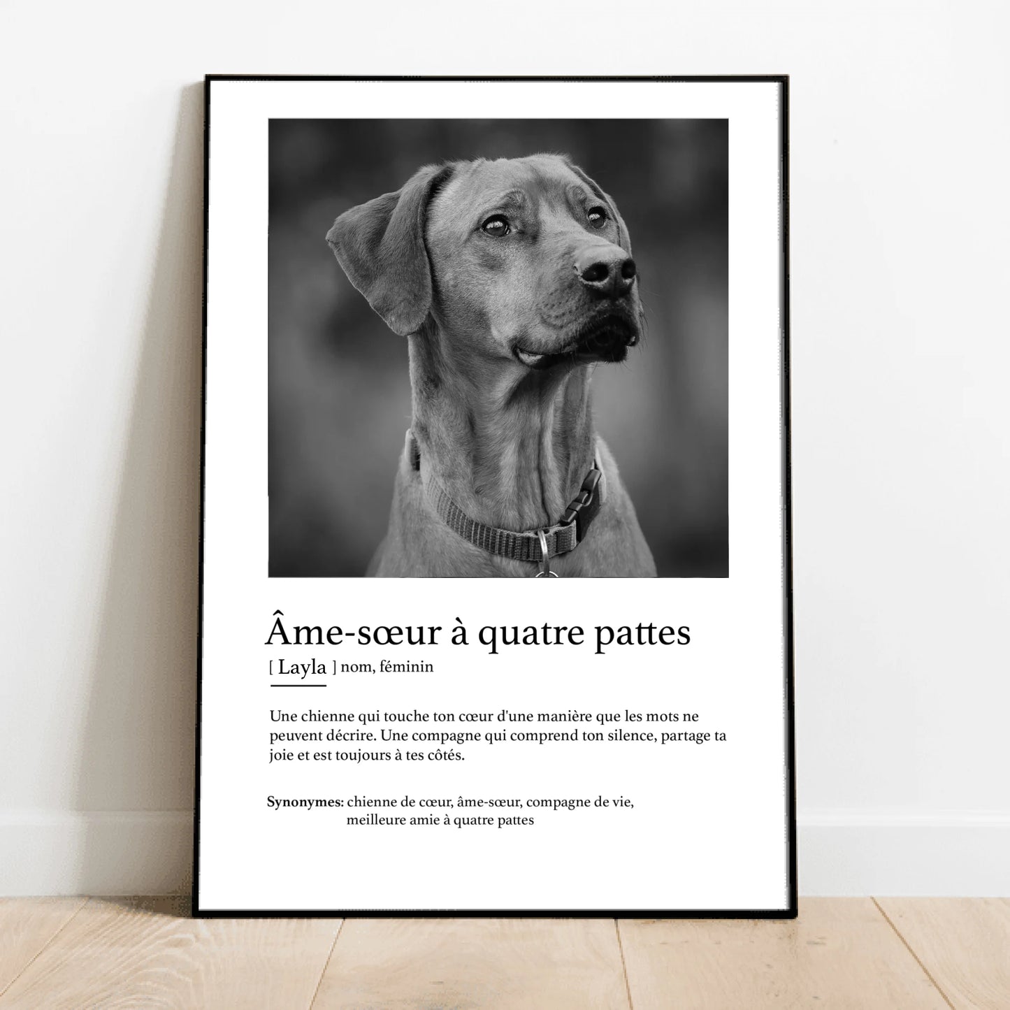 Âme-sœur à quatre pattes - Poster personnalisé