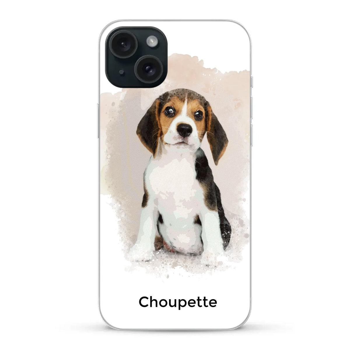 Coque de téléphone personnalisée - Aquarelle