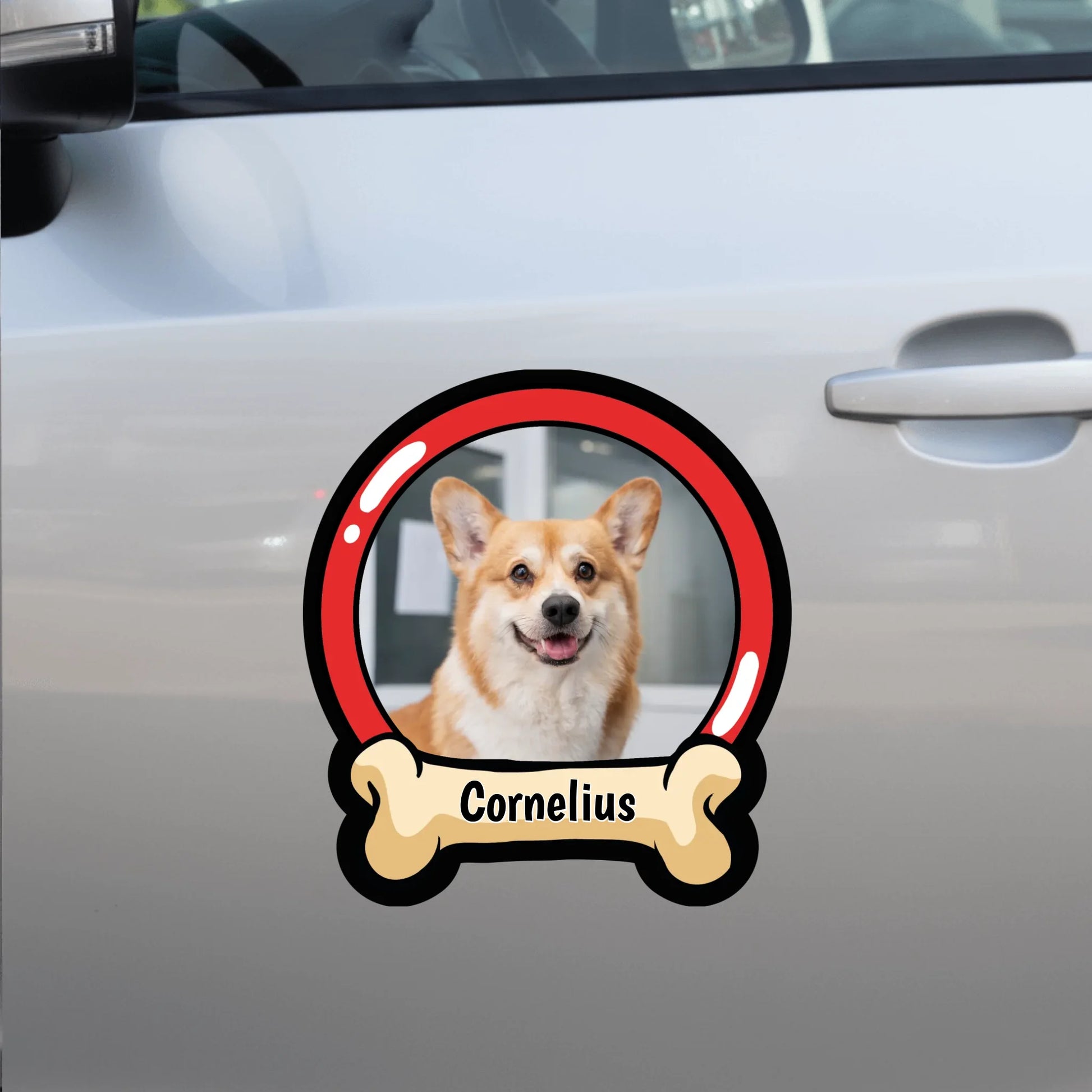 Car Sticker - SHOP NEW side door (1)