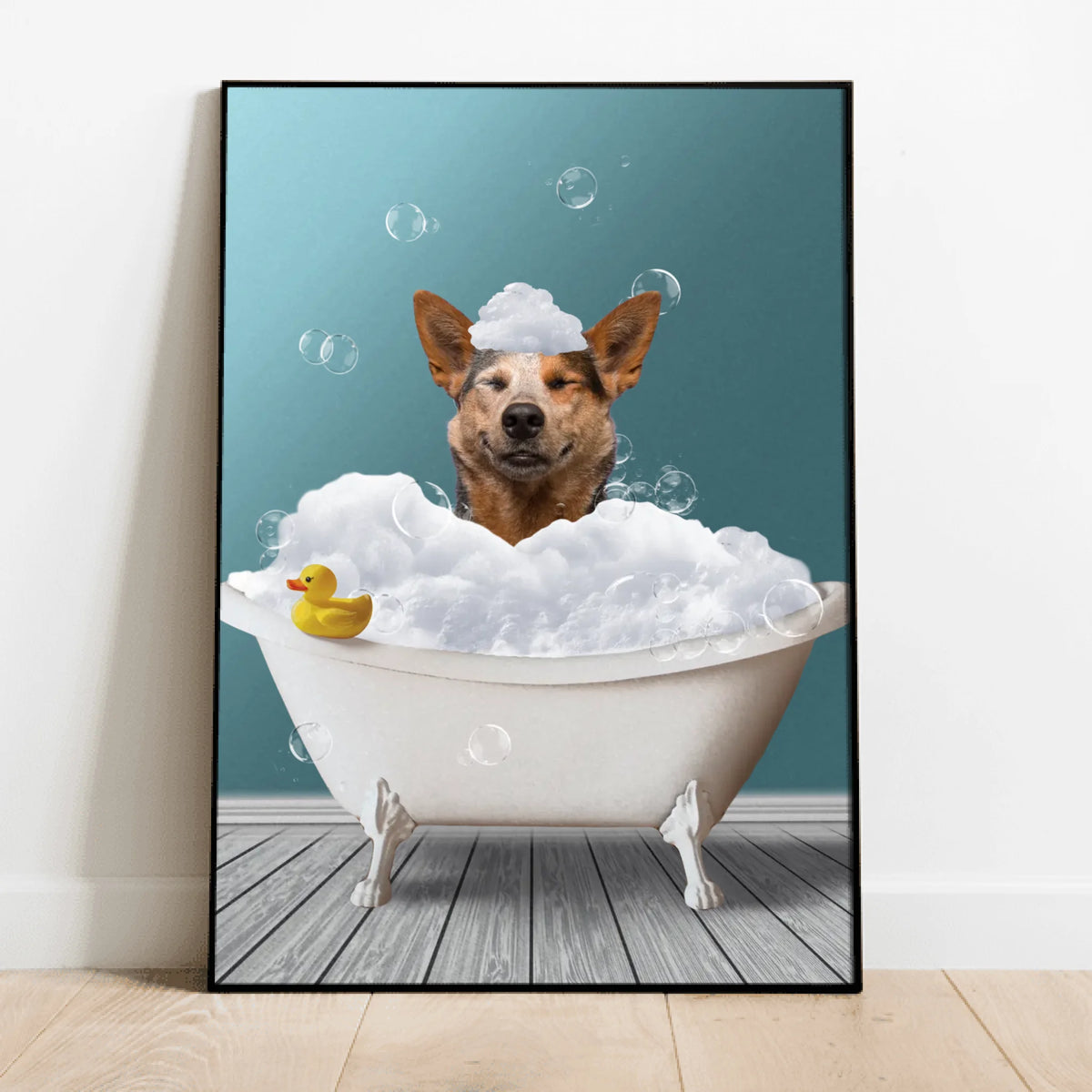 Poster personnalisé - Les joies de la baignade