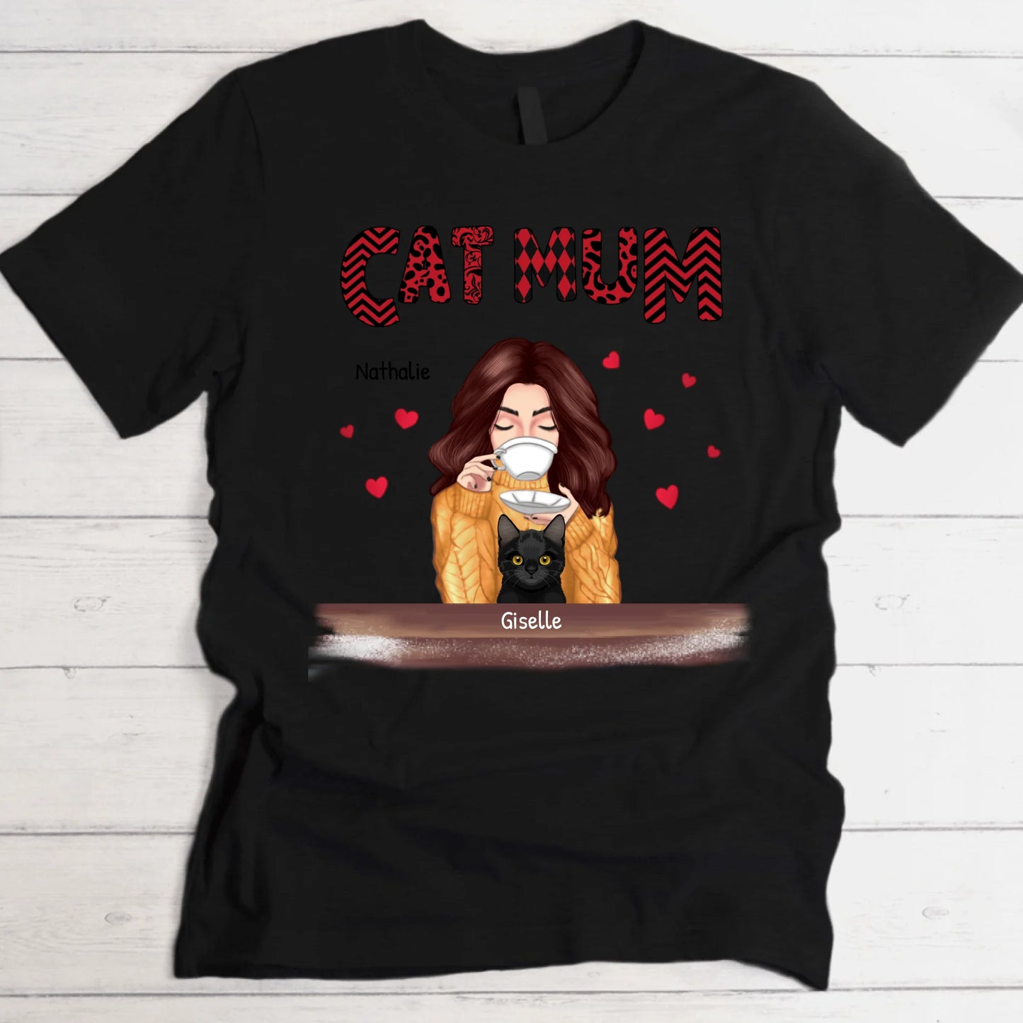 Mon chat & moi - T-Shirt personnalisé