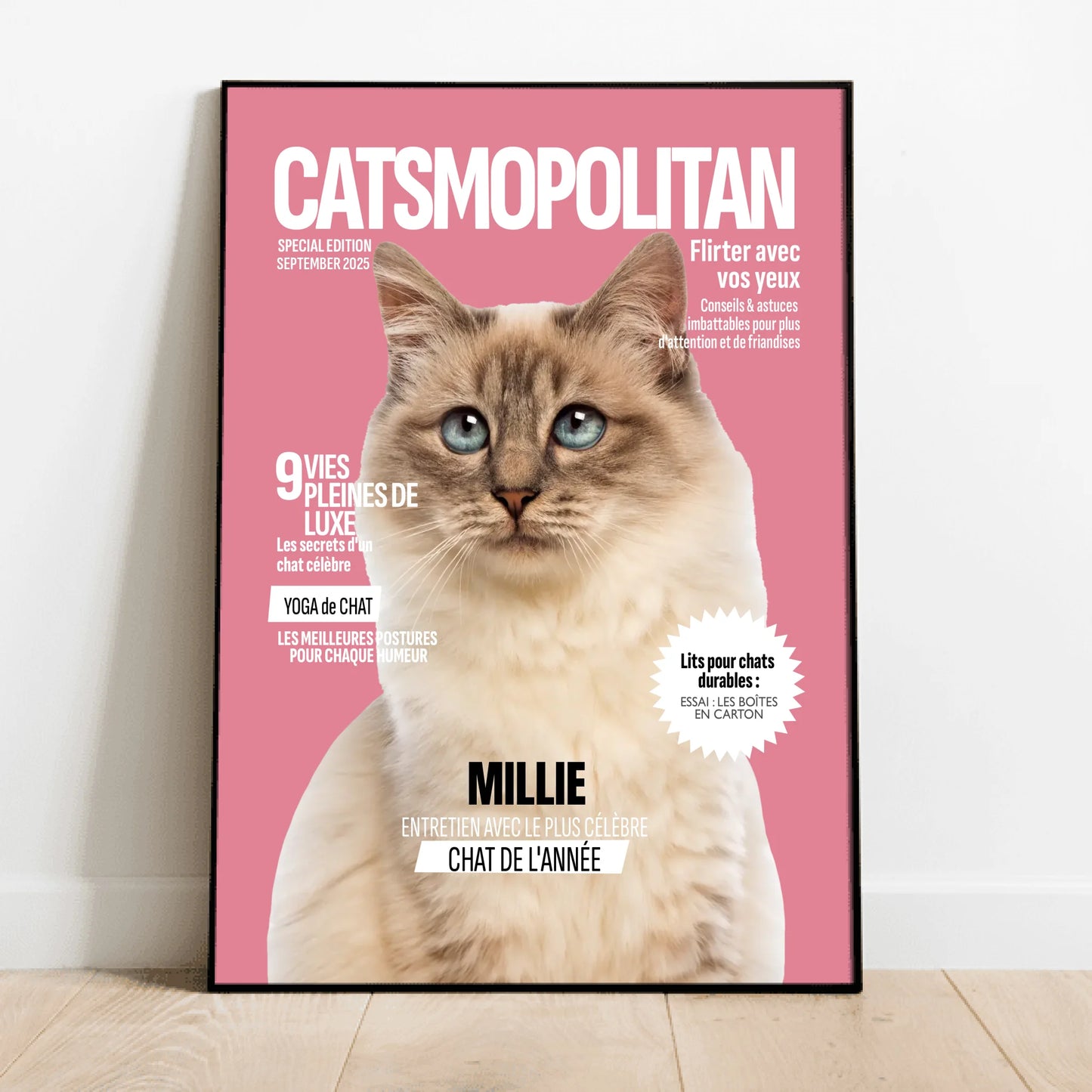 Catsmopolitan - Poster personnalisé