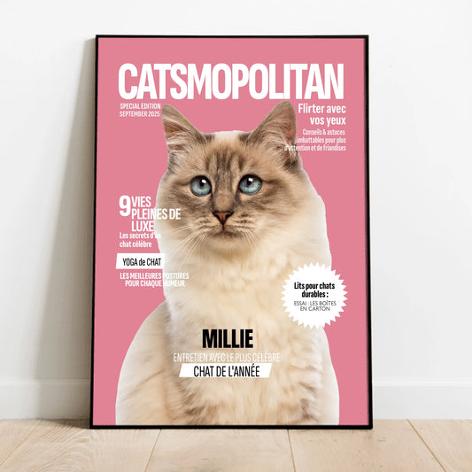Catsmopolitan - Poster personnalisé