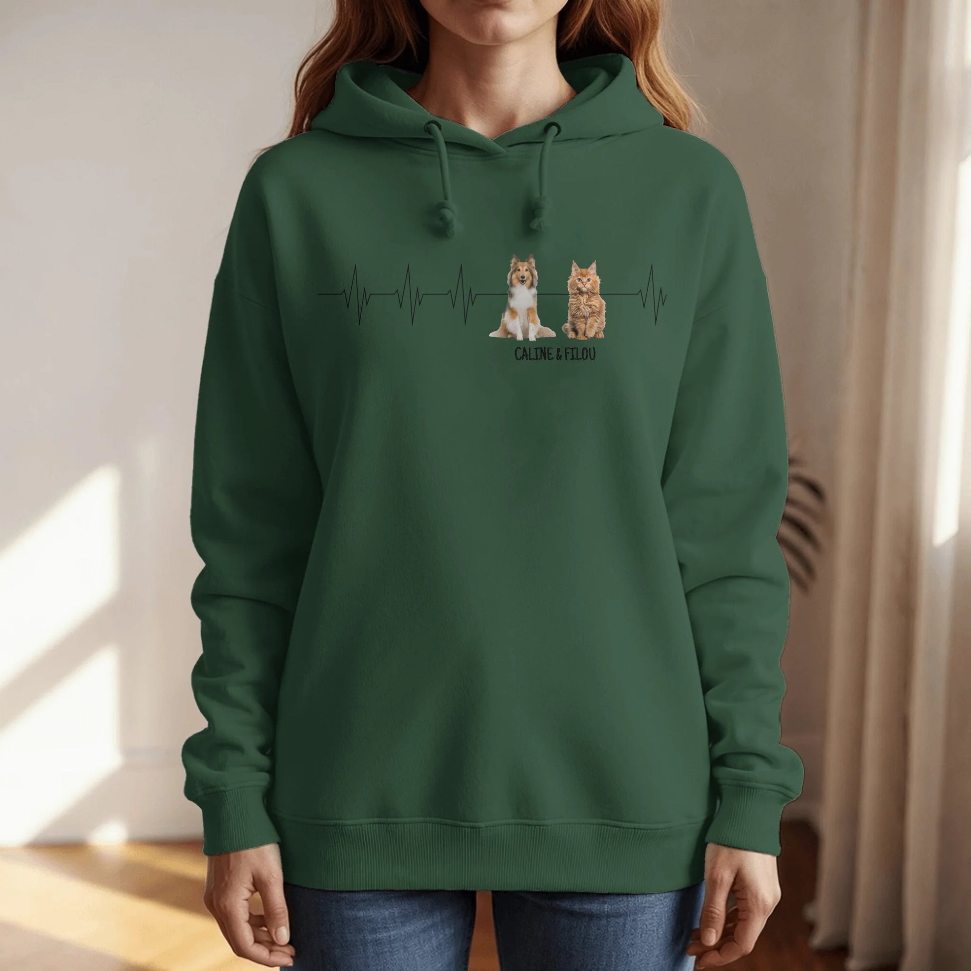 HOODIE Front Print