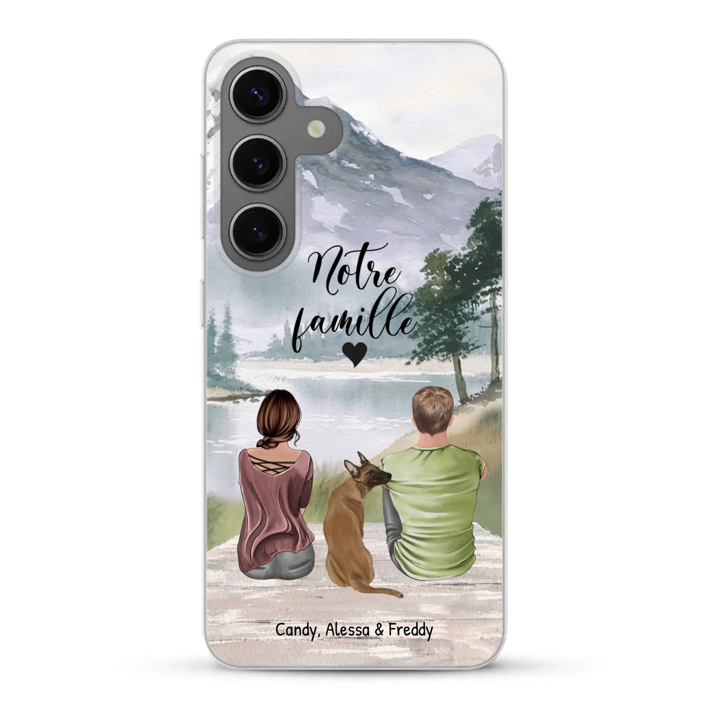 Meilleurs amis Couple - Coque de téléphone personnalisée