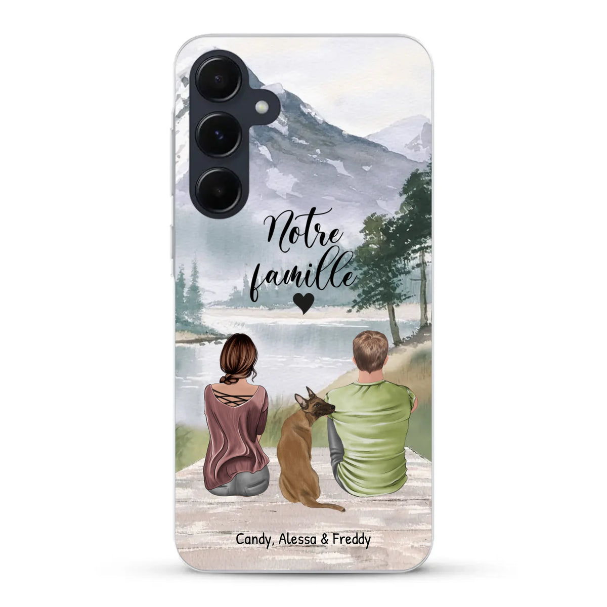 Coque de téléphone personnalisée - Meilleurs amis Couple