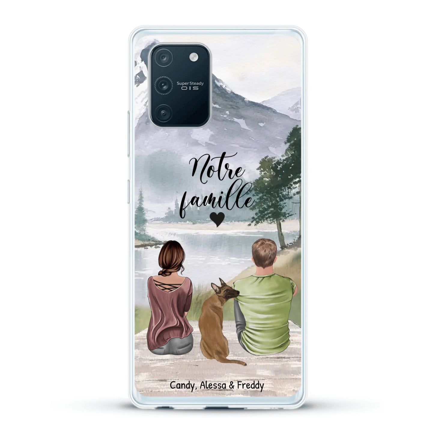 Meilleurs amis Couple - Coque de téléphone personnalisée
