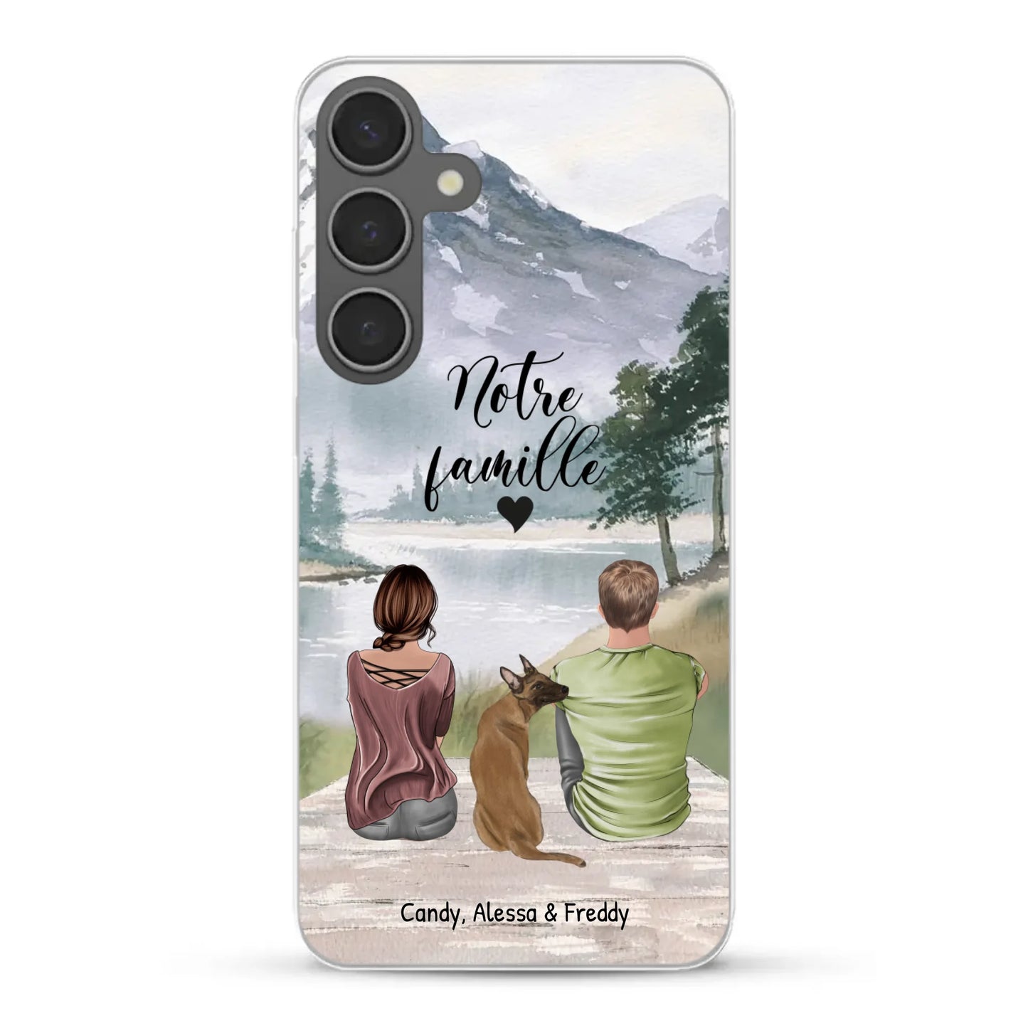 Meilleurs amis Couple - Coque de téléphone personnalisée
