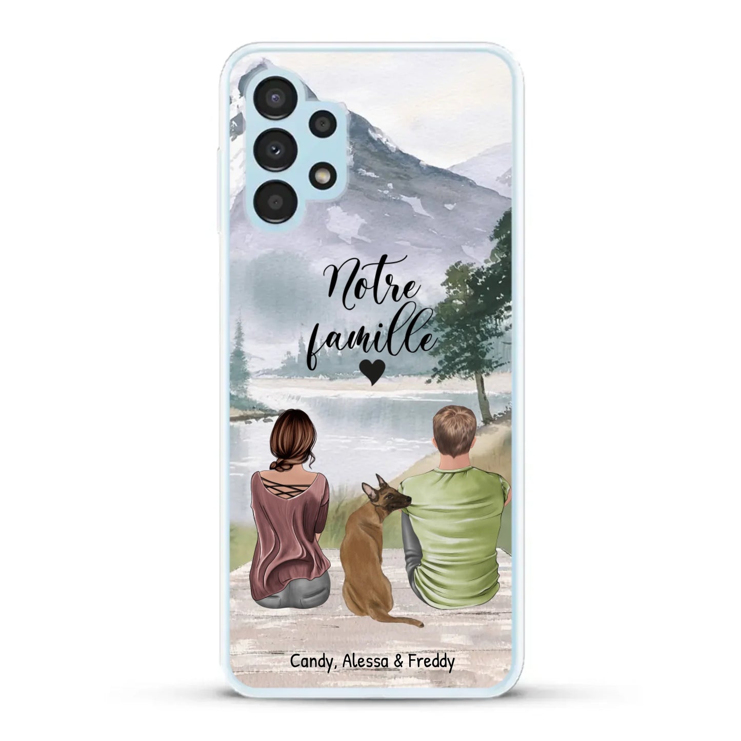 Meilleurs amis Couple - Coque de téléphone personnalisée