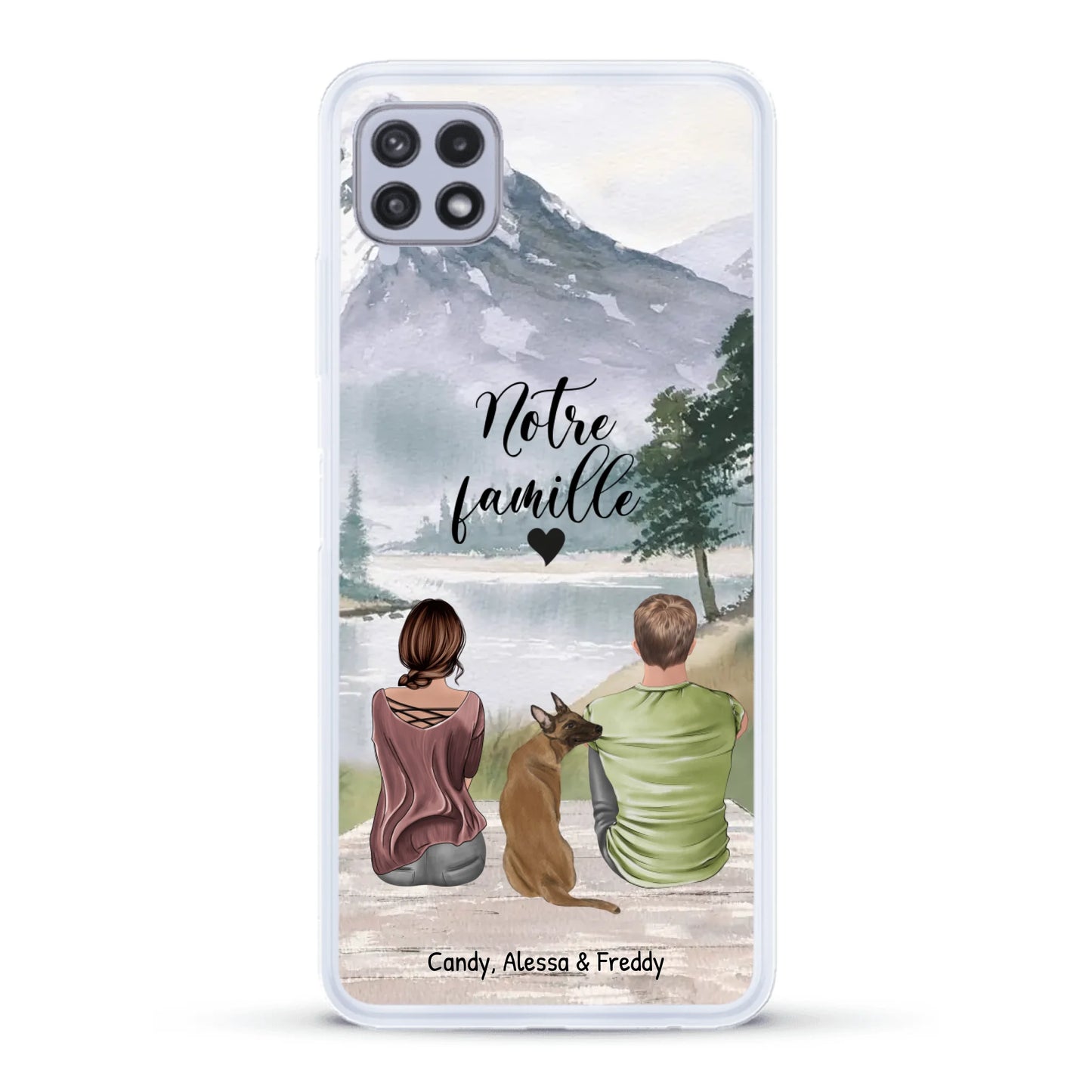 Meilleurs amis Couple - Coque de téléphone personnalisée