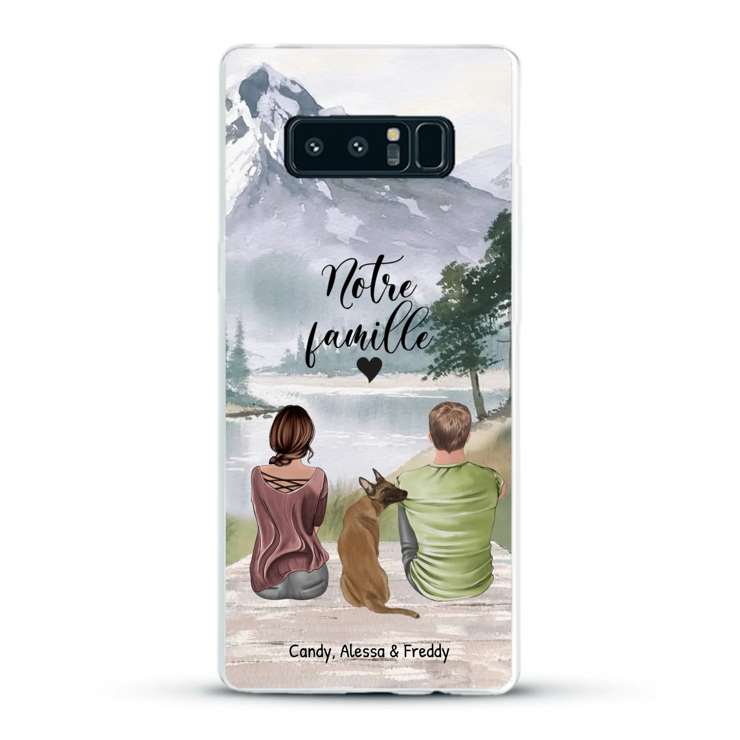 Meilleurs amis Couple - Coque de téléphone personnalisée