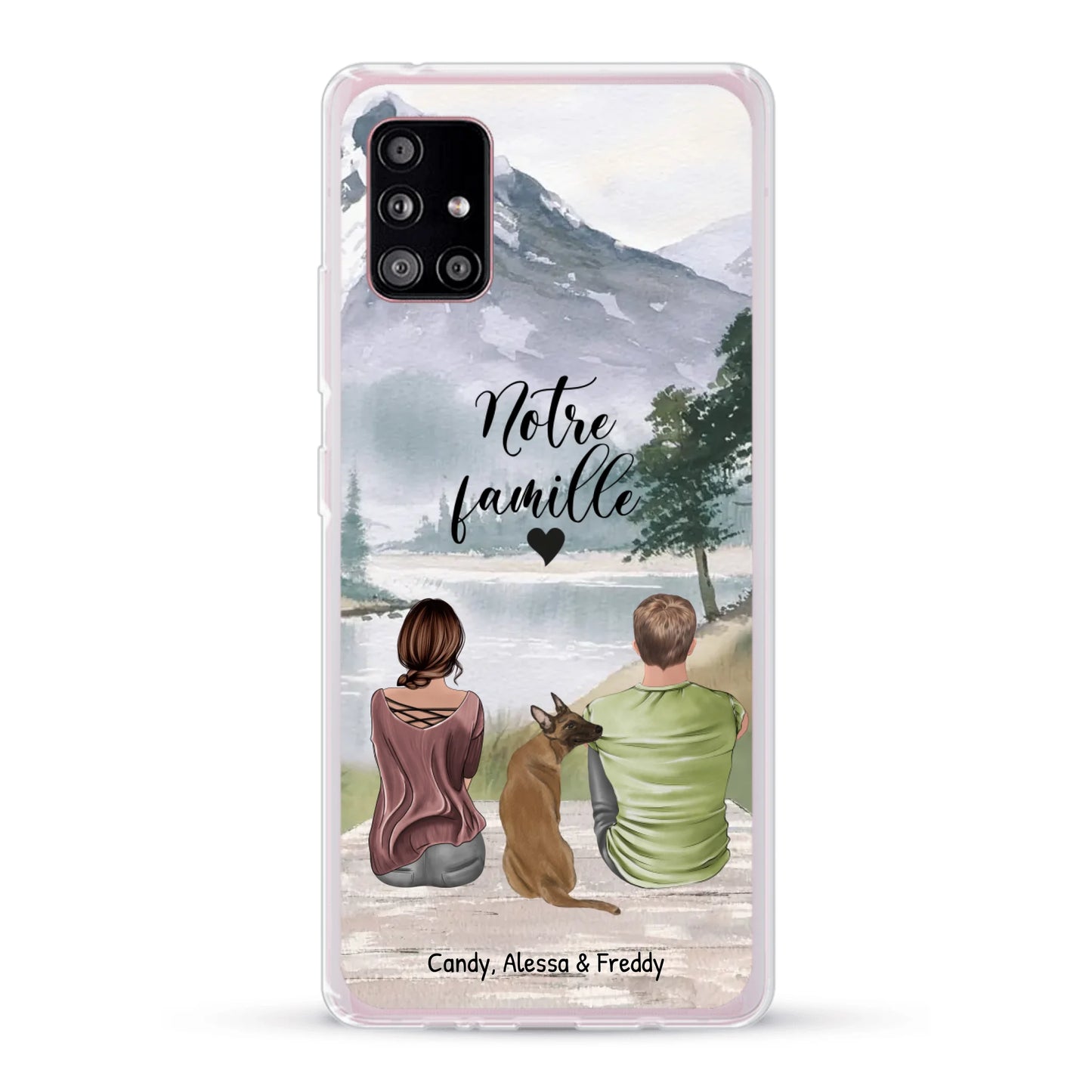 Meilleurs amis Couple - Coque de téléphone personnalisée