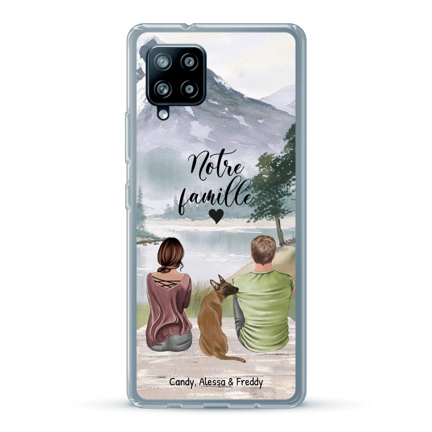 Meilleurs amis Couple - Coque de téléphone personnalisée