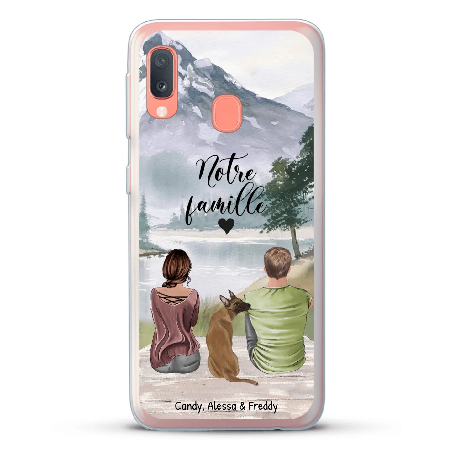 Meilleurs amis Couple - Coque de téléphone personnalisée