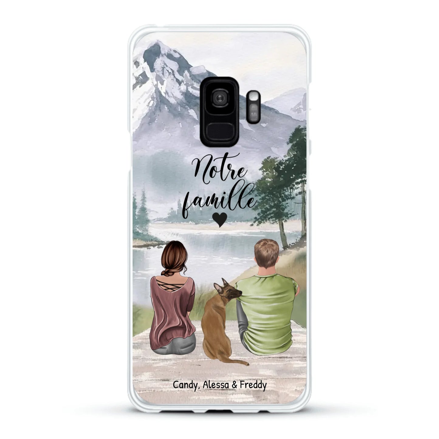 Meilleurs amis Couple - Coque de téléphone personnalisée