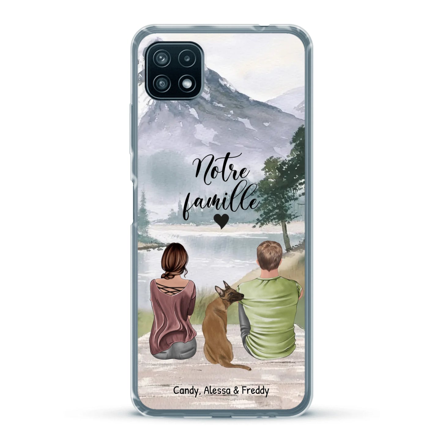 Meilleurs amis Couple - Coque de téléphone personnalisée