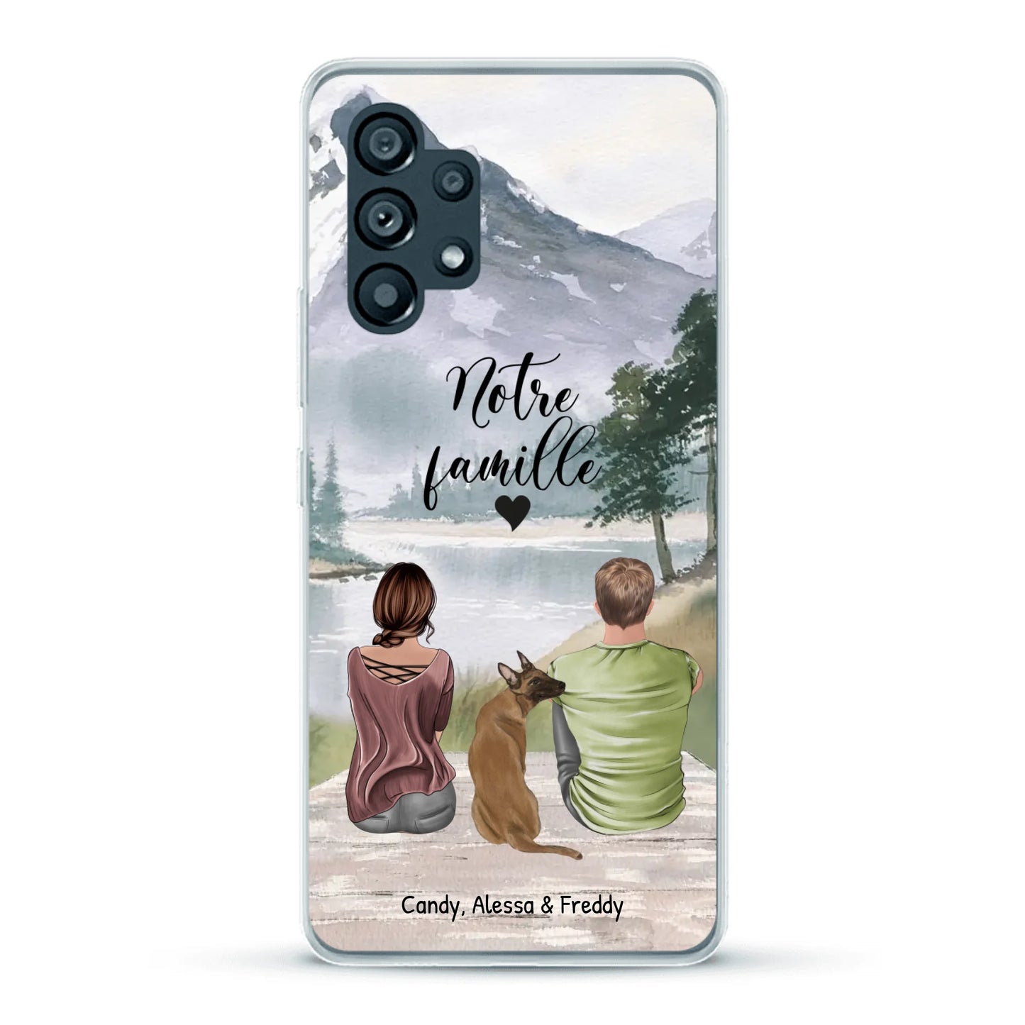Meilleurs amis Couple - Coque de téléphone personnalisée