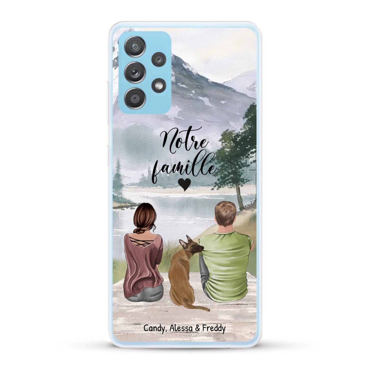 Meilleurs amis Couple - Coque de téléphone personnalisée