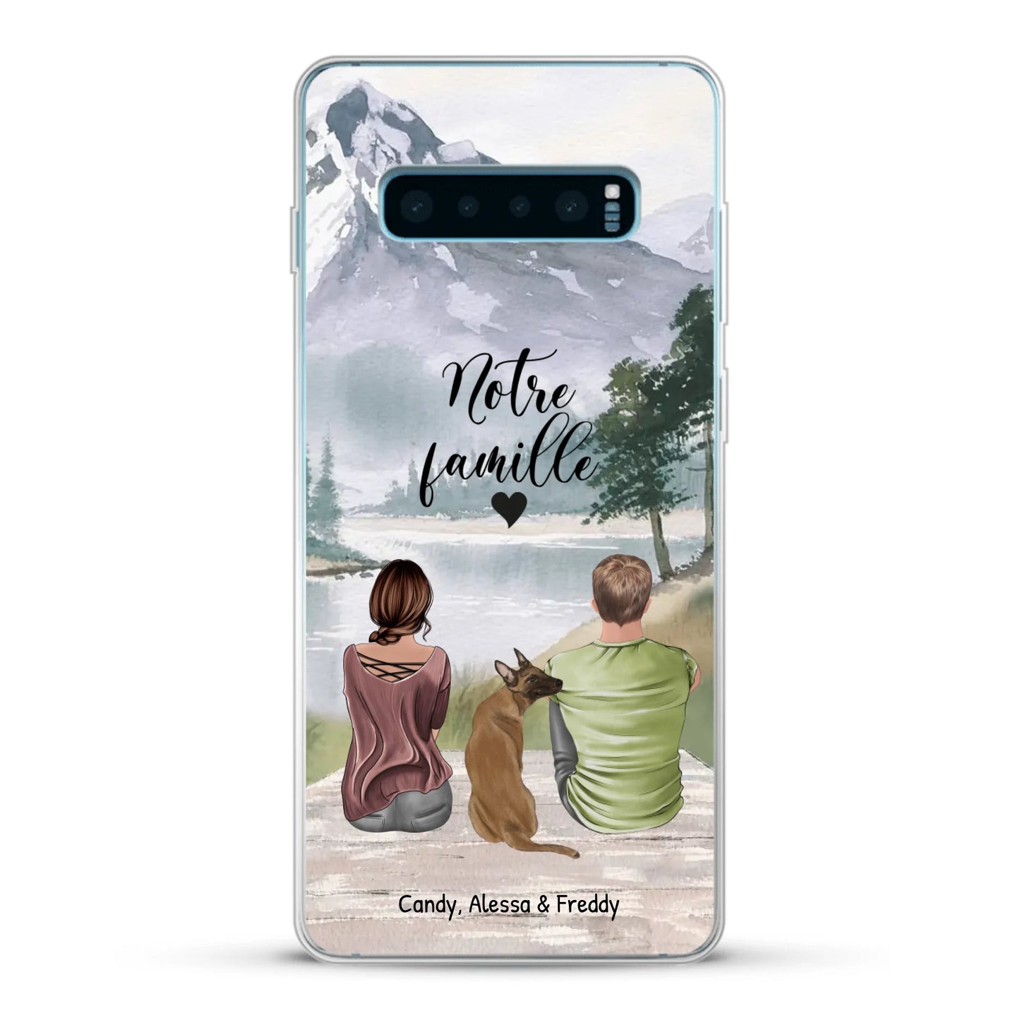 Meilleurs amis Couple - Coque de téléphone personnalisée
