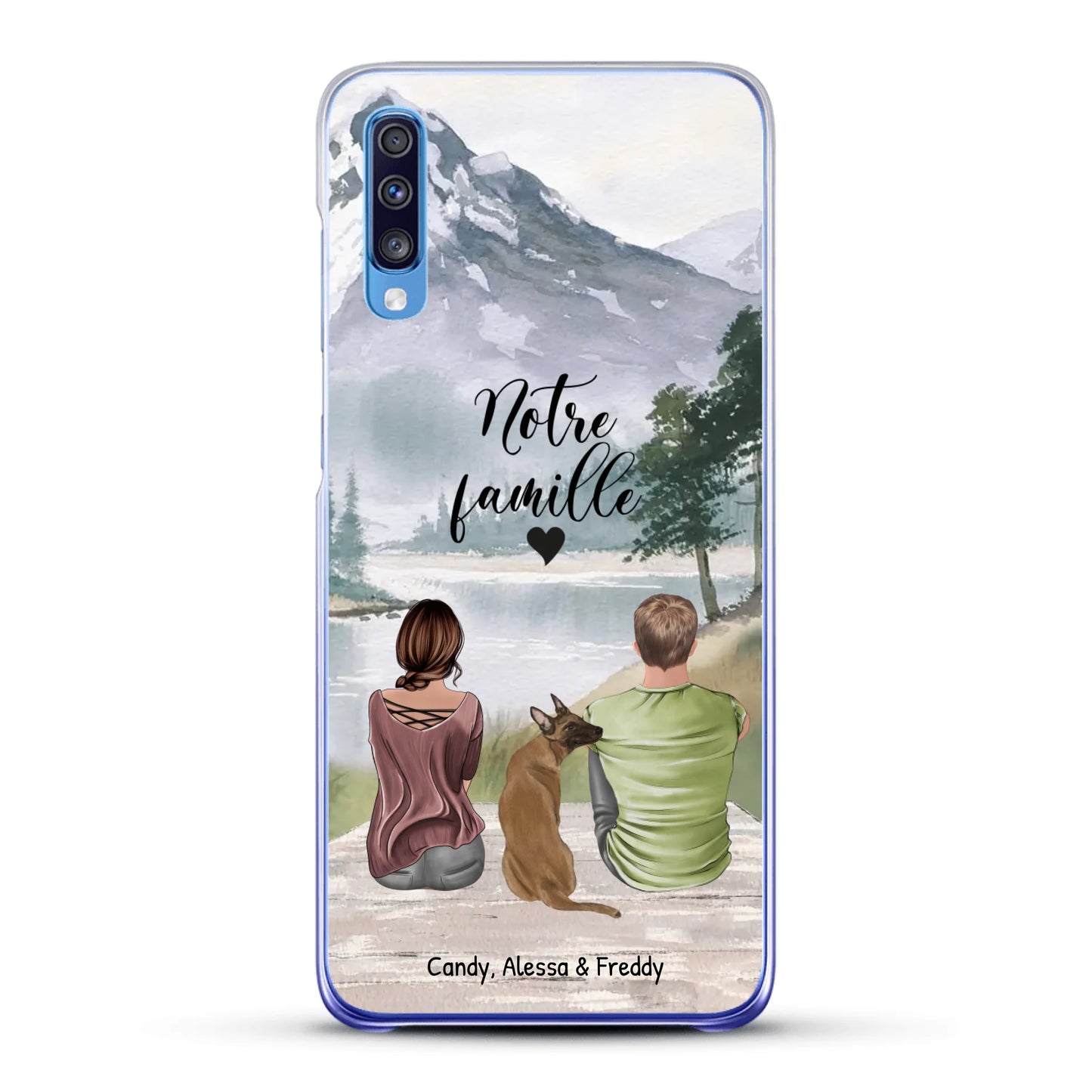 Meilleurs amis Couple - Coque de téléphone personnalisée