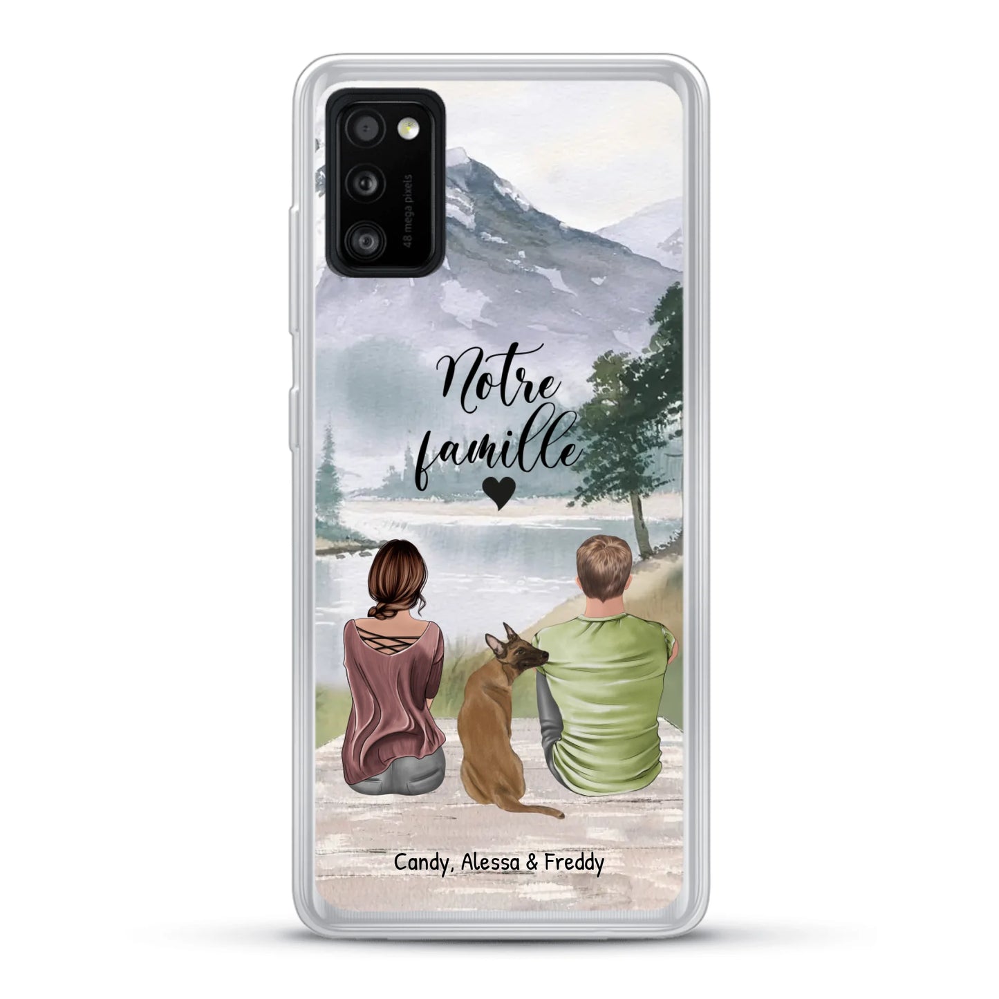 Meilleurs amis Couple - Coque de téléphone personnalisée