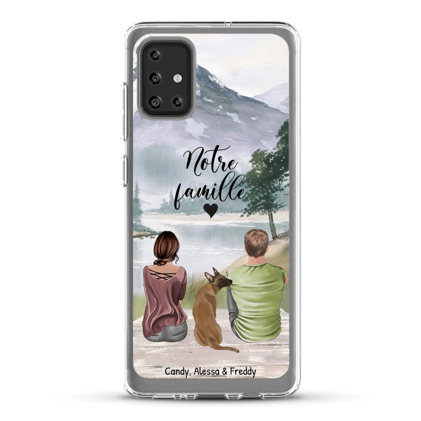 Meilleurs amis Couple - Coque de téléphone personnalisée