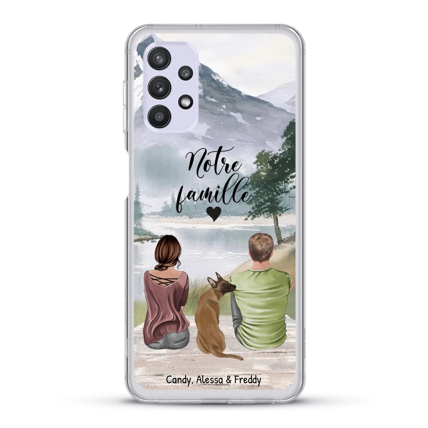 Meilleurs amis Couple - Coque de téléphone personnalisée