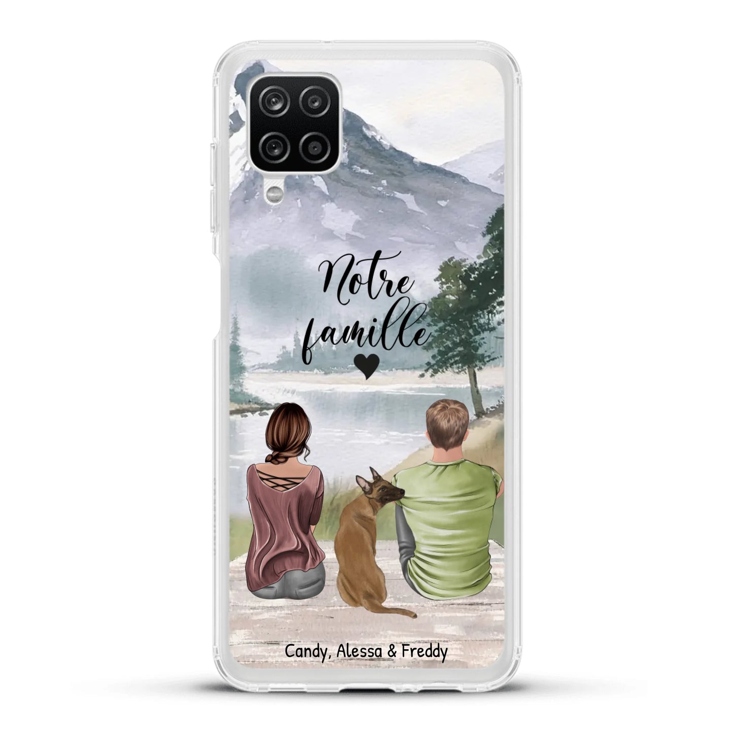Meilleurs amis Couple - Coque de téléphone personnalisée