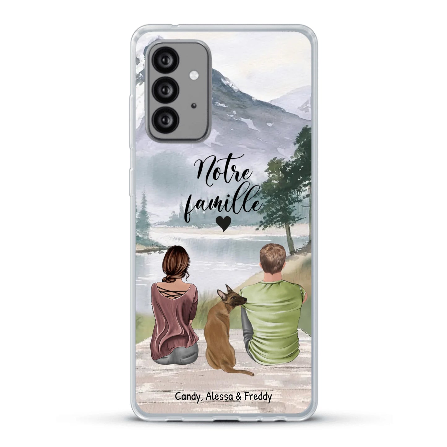 Meilleurs amis Couple - Coque de téléphone personnalisée