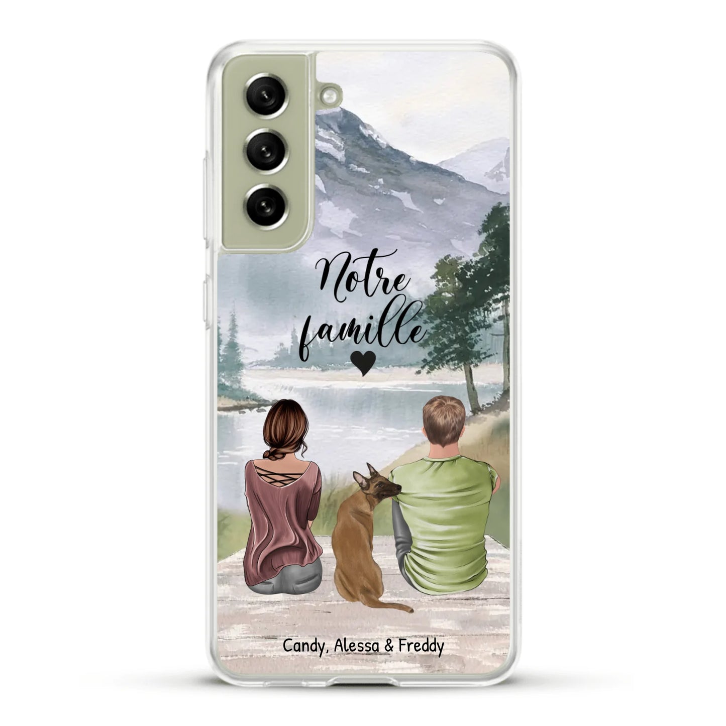 Meilleurs amis Couple - Coque de téléphone personnalisée