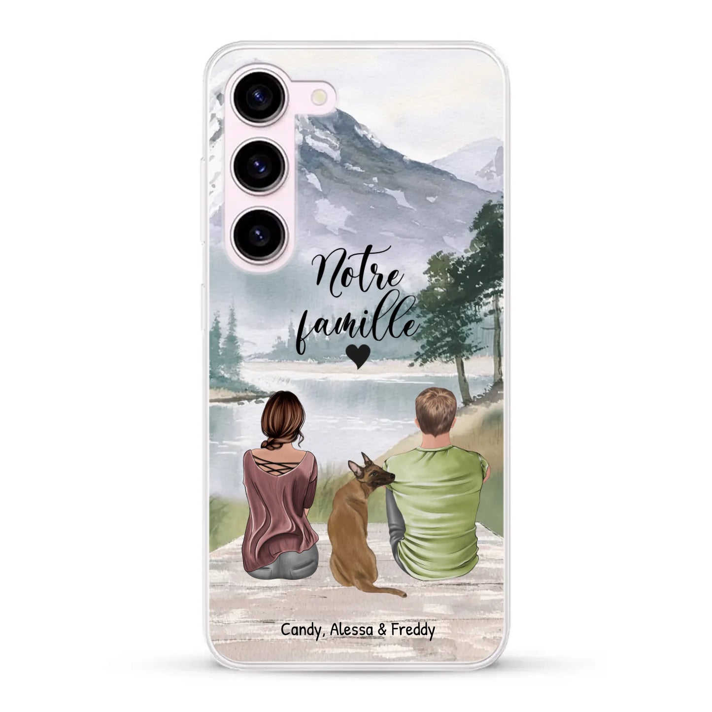 Meilleurs amis Couple - Coque de téléphone personnalisée