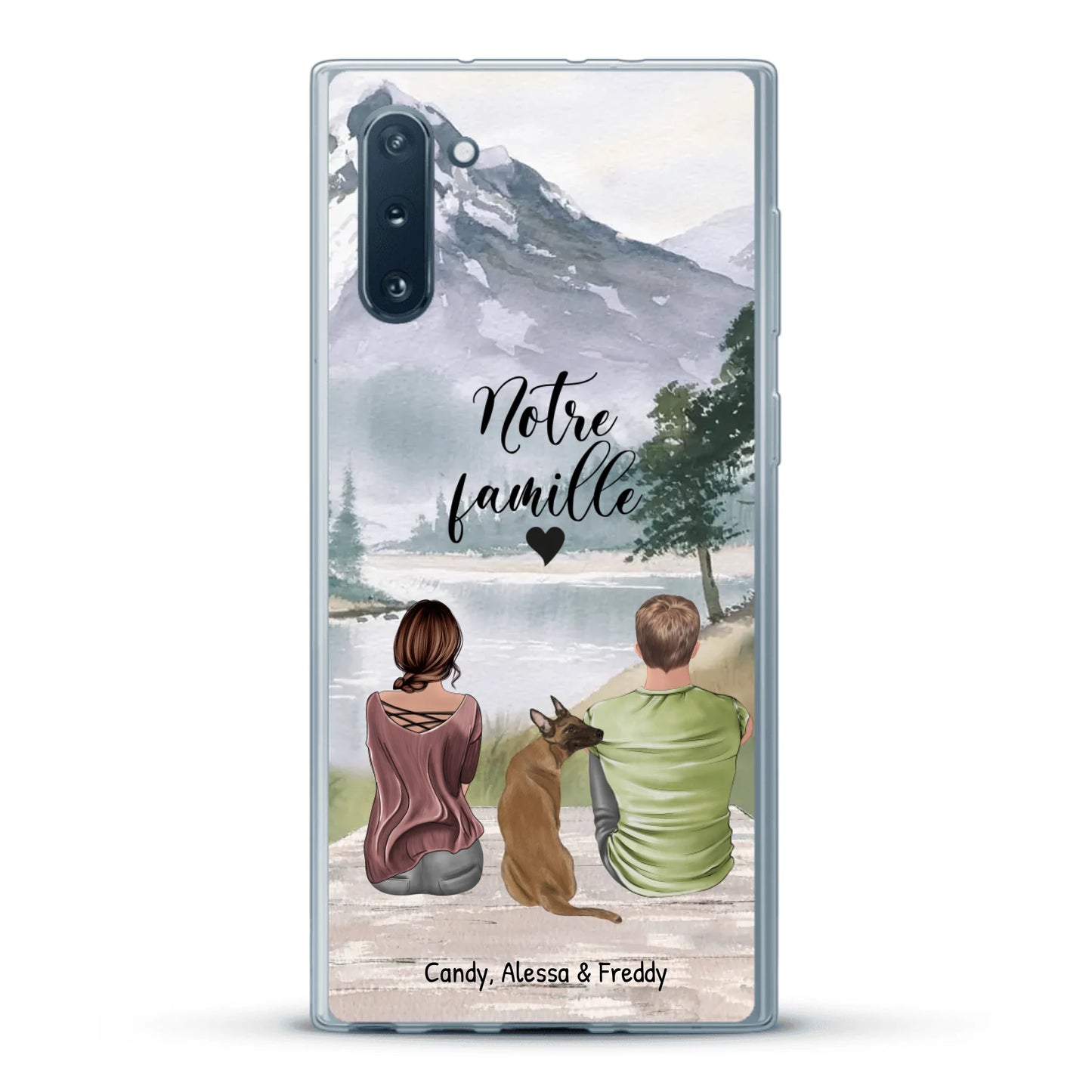 Meilleurs amis Couple - Coque de téléphone personnalisée