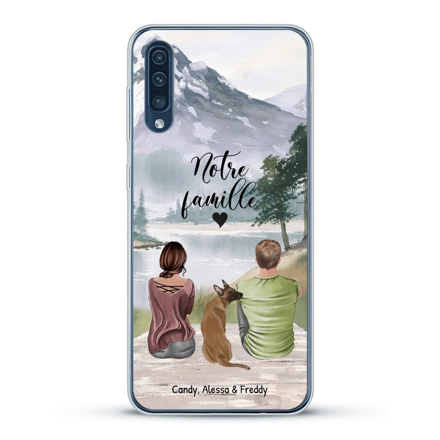 Meilleurs amis Couple - Coque de téléphone personnalisée