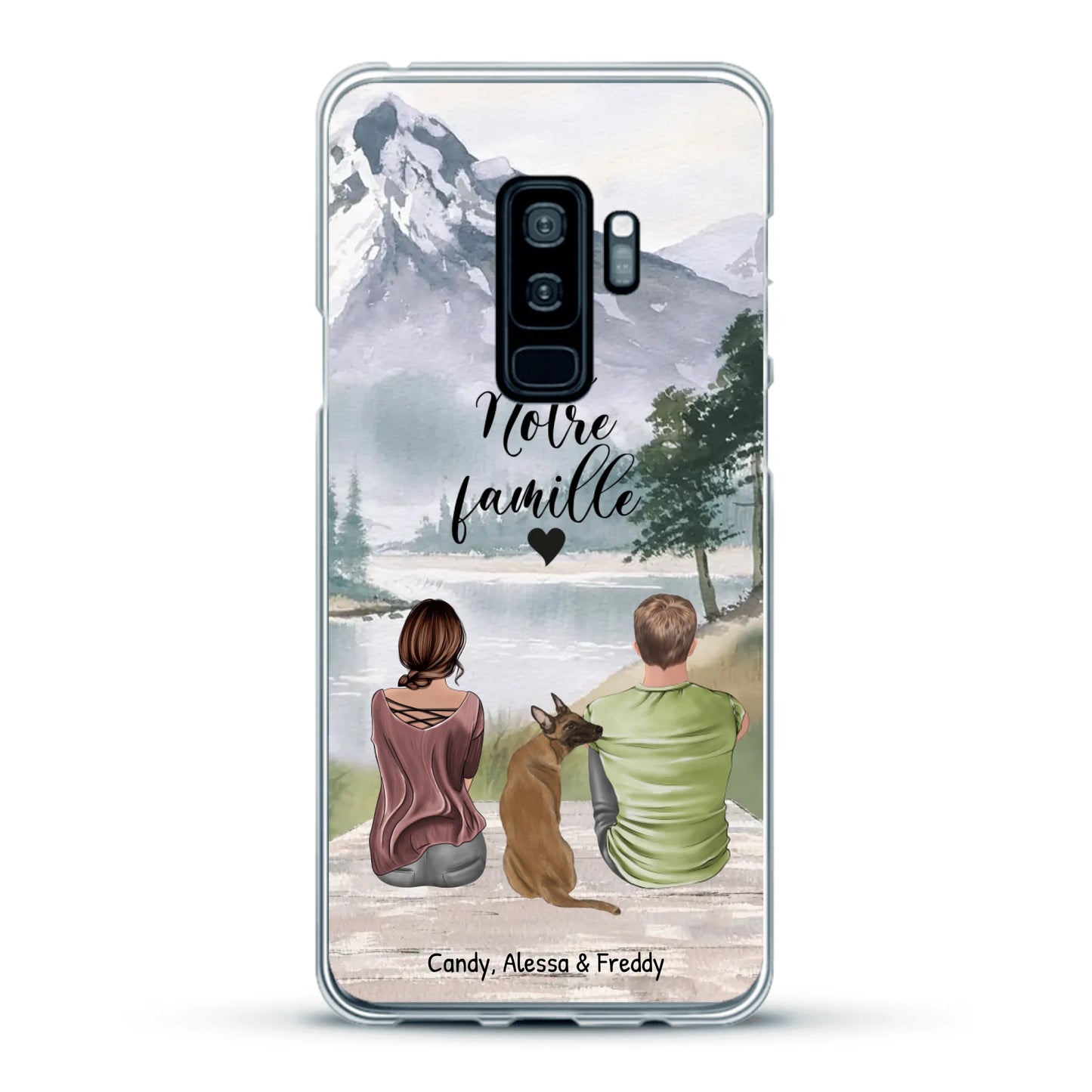 Meilleurs amis Couple - Coque de téléphone personnalisée