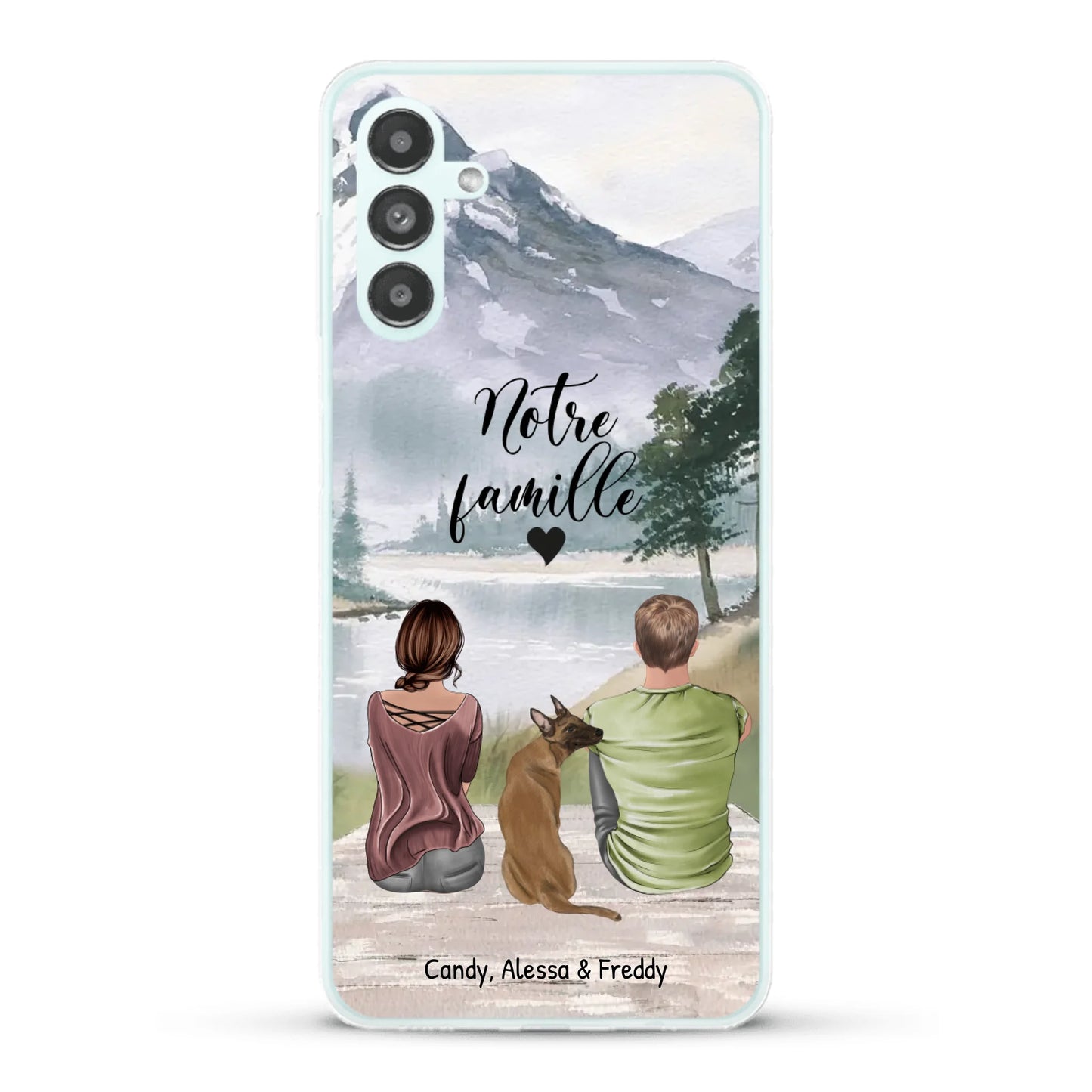 Meilleurs amis Couple - Coque de téléphone personnalisée