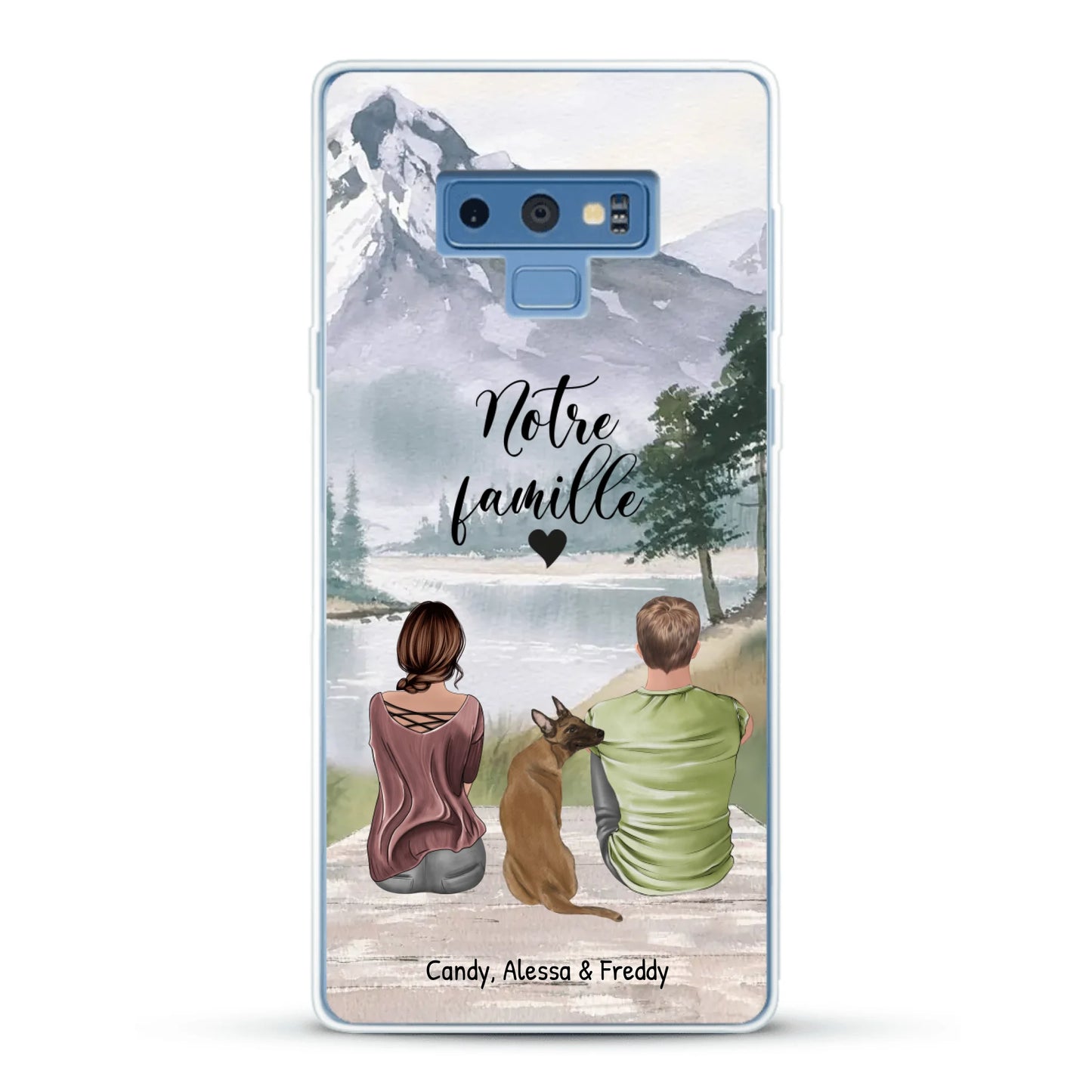 Meilleurs amis Couple - Coque de téléphone personnalisée