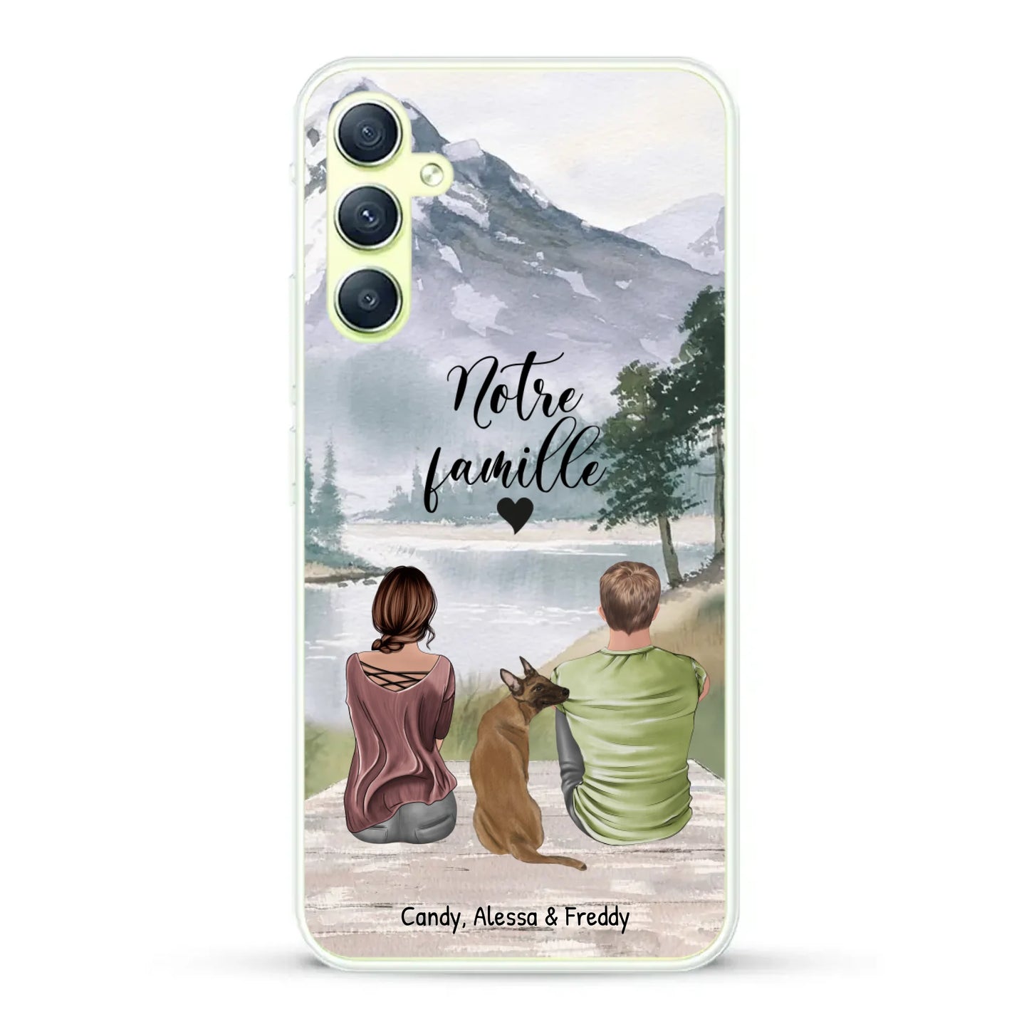 Meilleurs amis Couple - Coque de téléphone personnalisée