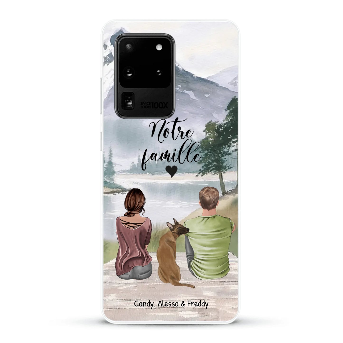 Meilleurs amis Couple - Coque de téléphone personnalisée
