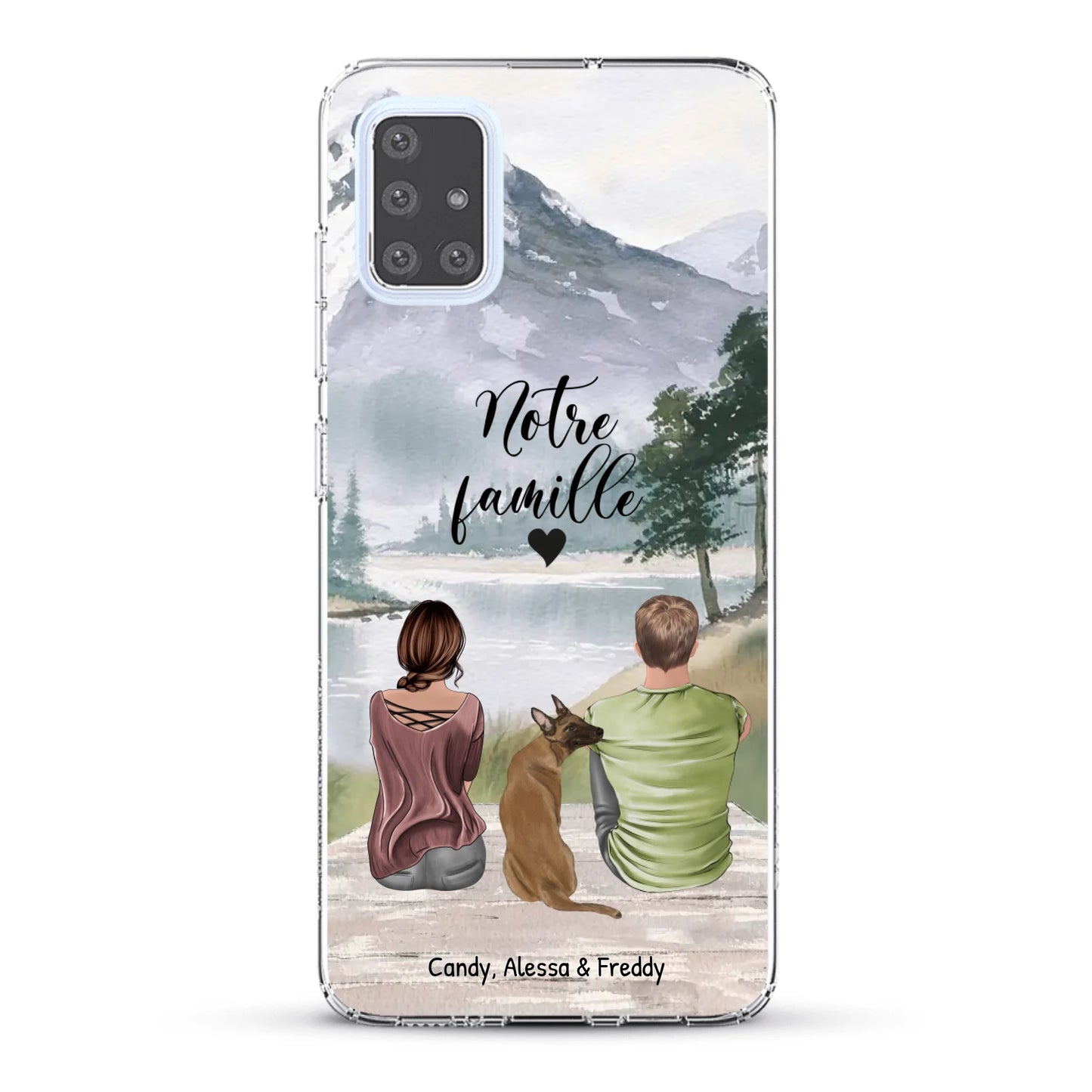 Meilleurs amis Couple - Coque de téléphone personnalisée