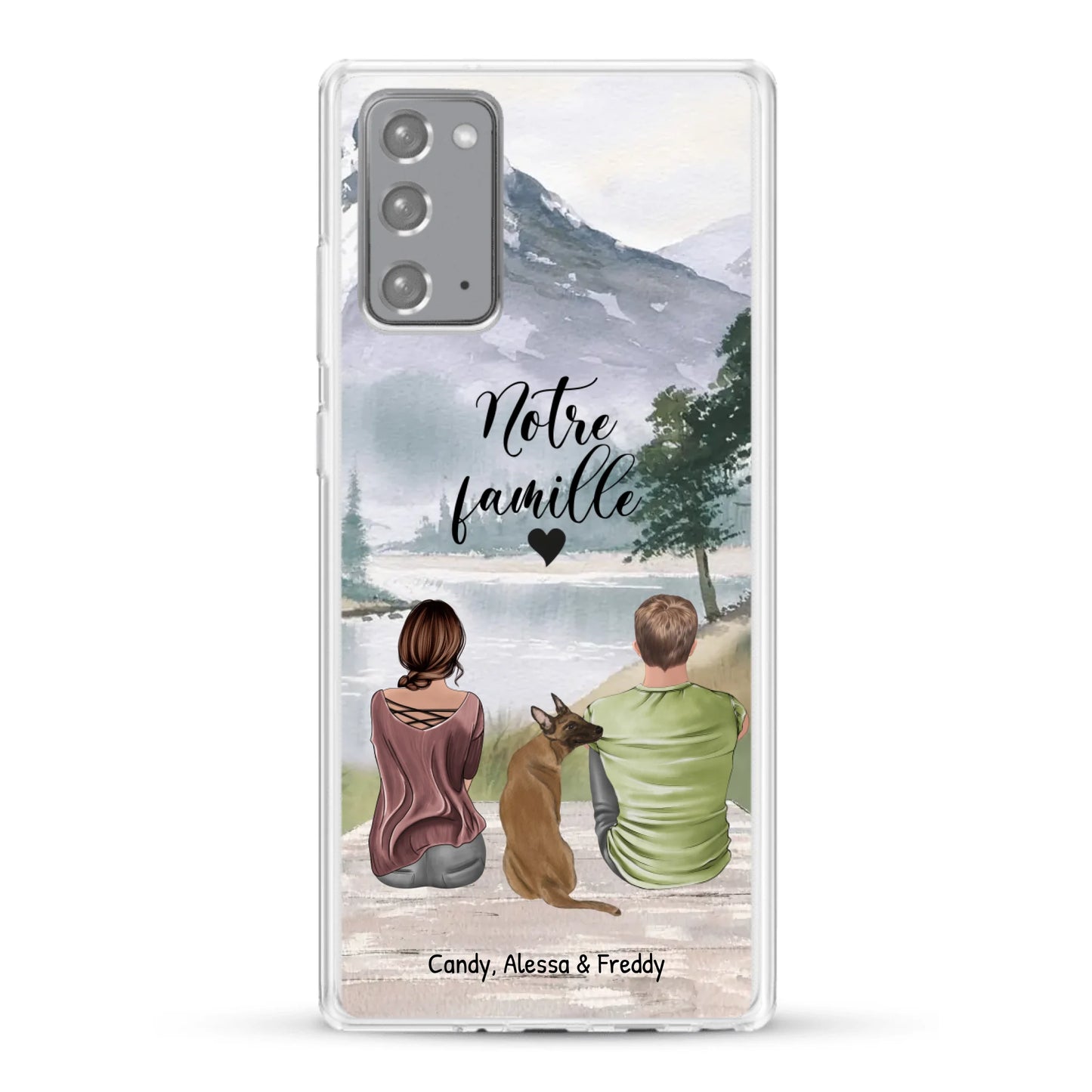 Meilleurs amis Couple - Coque de téléphone personnalisée