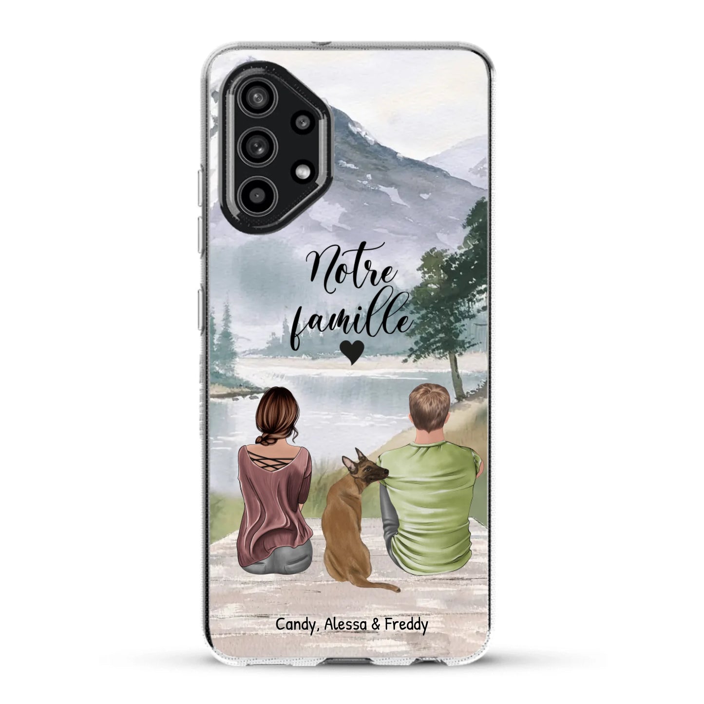 Meilleurs amis Couple - Coque de téléphone personnalisée