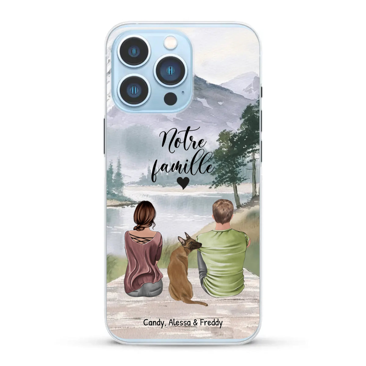 Coque de téléphone personnalisée - Meilleurs amis Couple