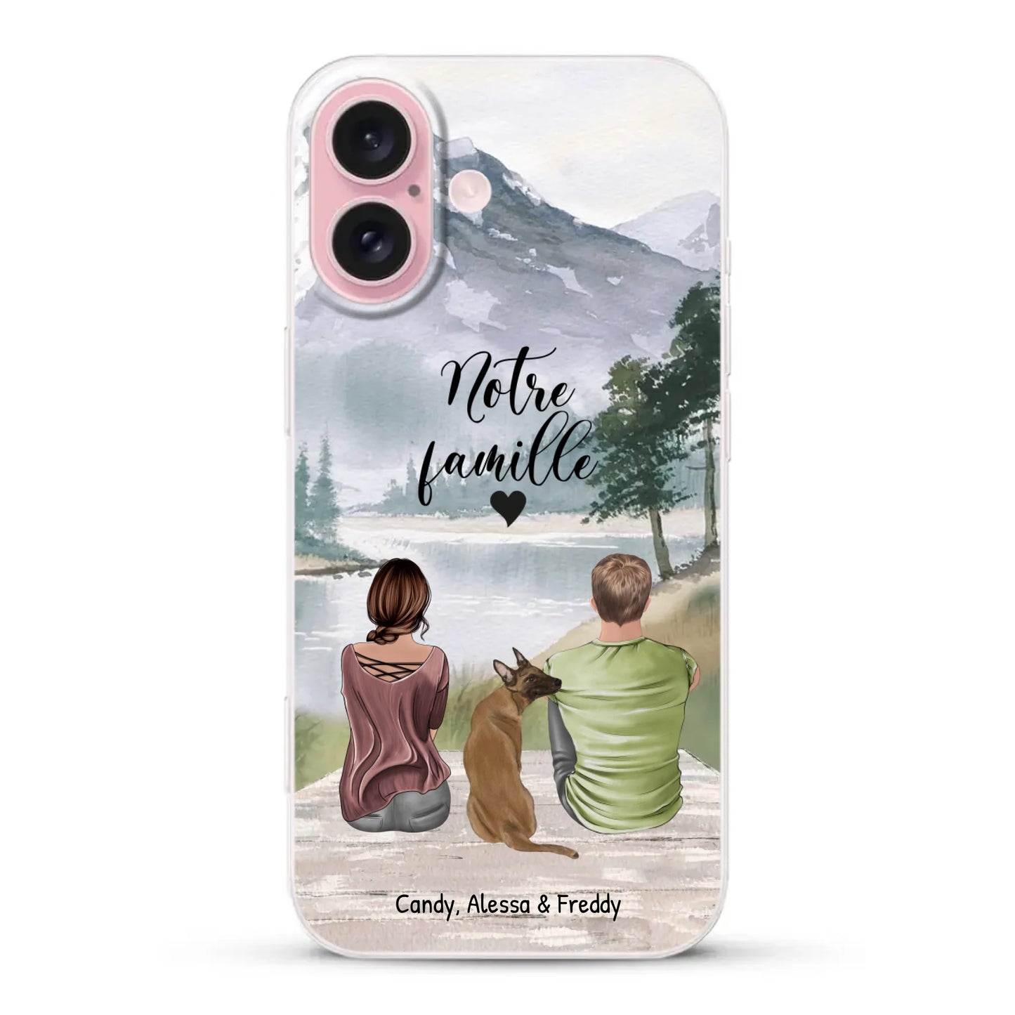 Meilleurs amis Couple - Coque de téléphone personnalisée