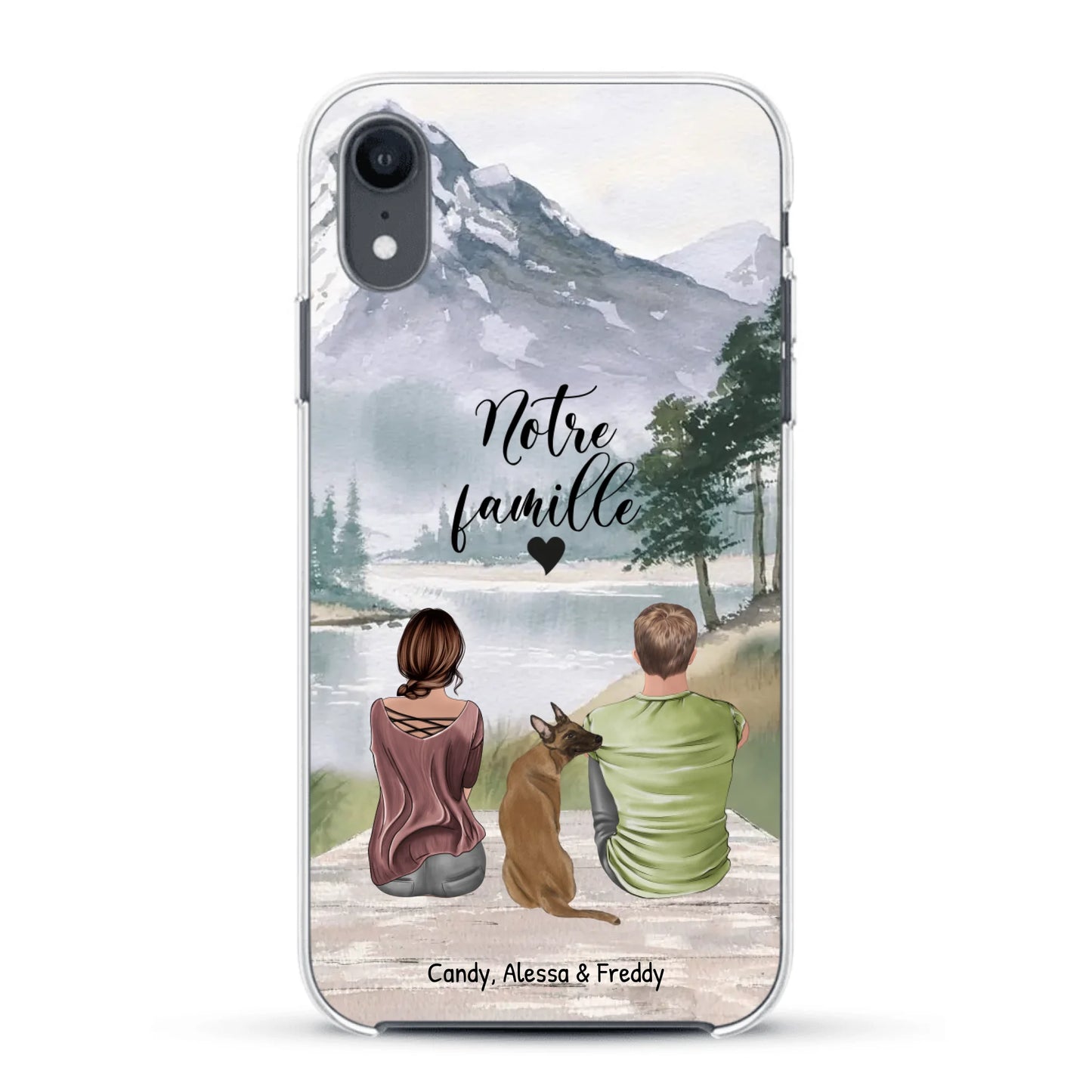 Meilleurs amis Couple - Coque de téléphone personnalisée