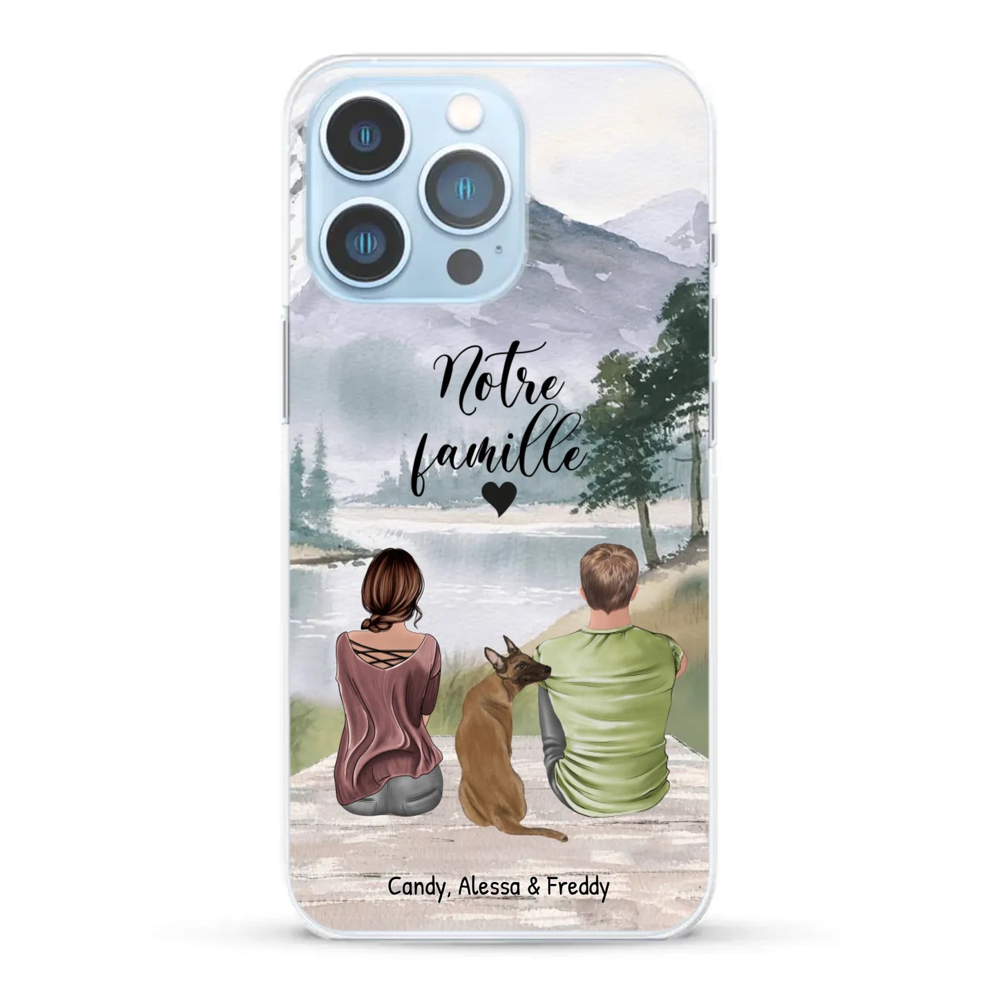 Meilleurs amis Couple - Coque de téléphone personnalisée