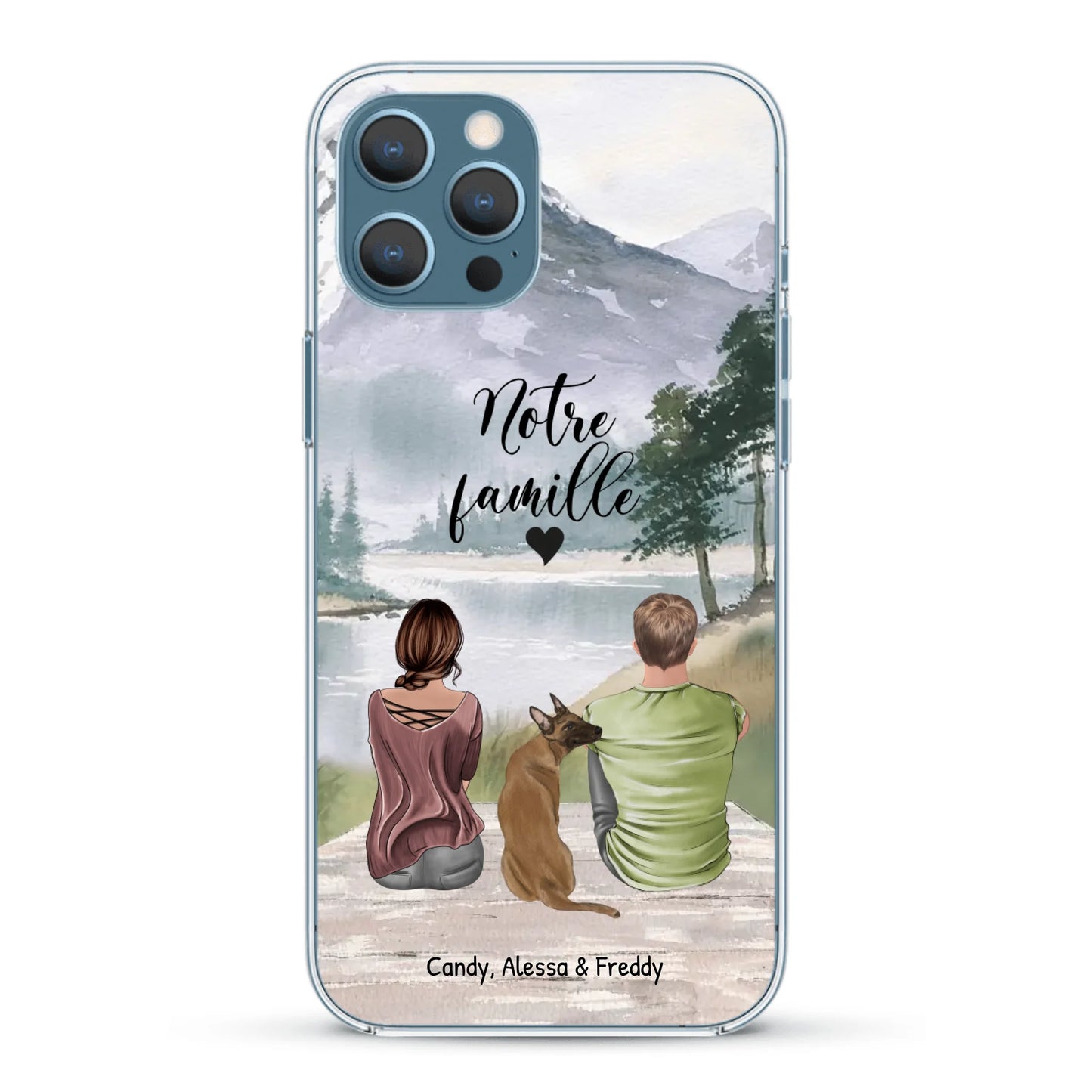 Meilleurs amis Couple - Coque de téléphone personnalisée