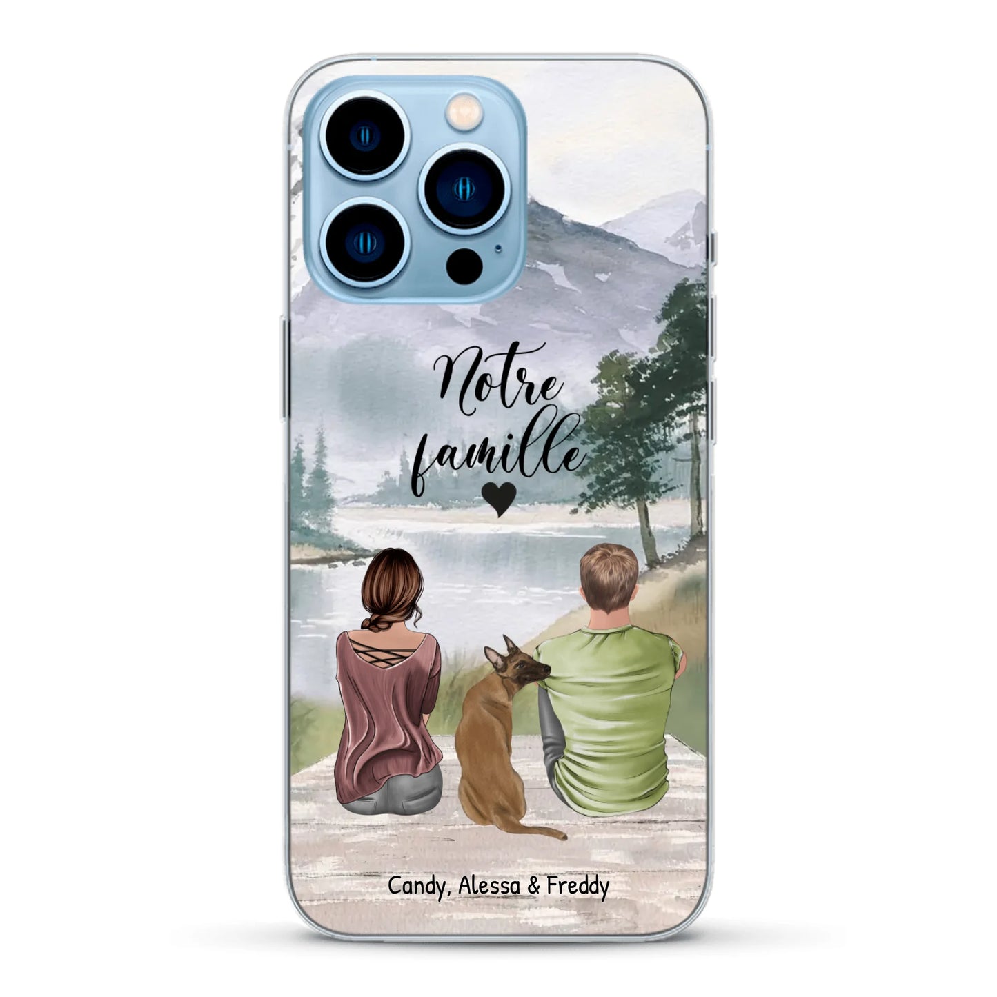 Meilleurs amis Couple - Coque de téléphone personnalisée